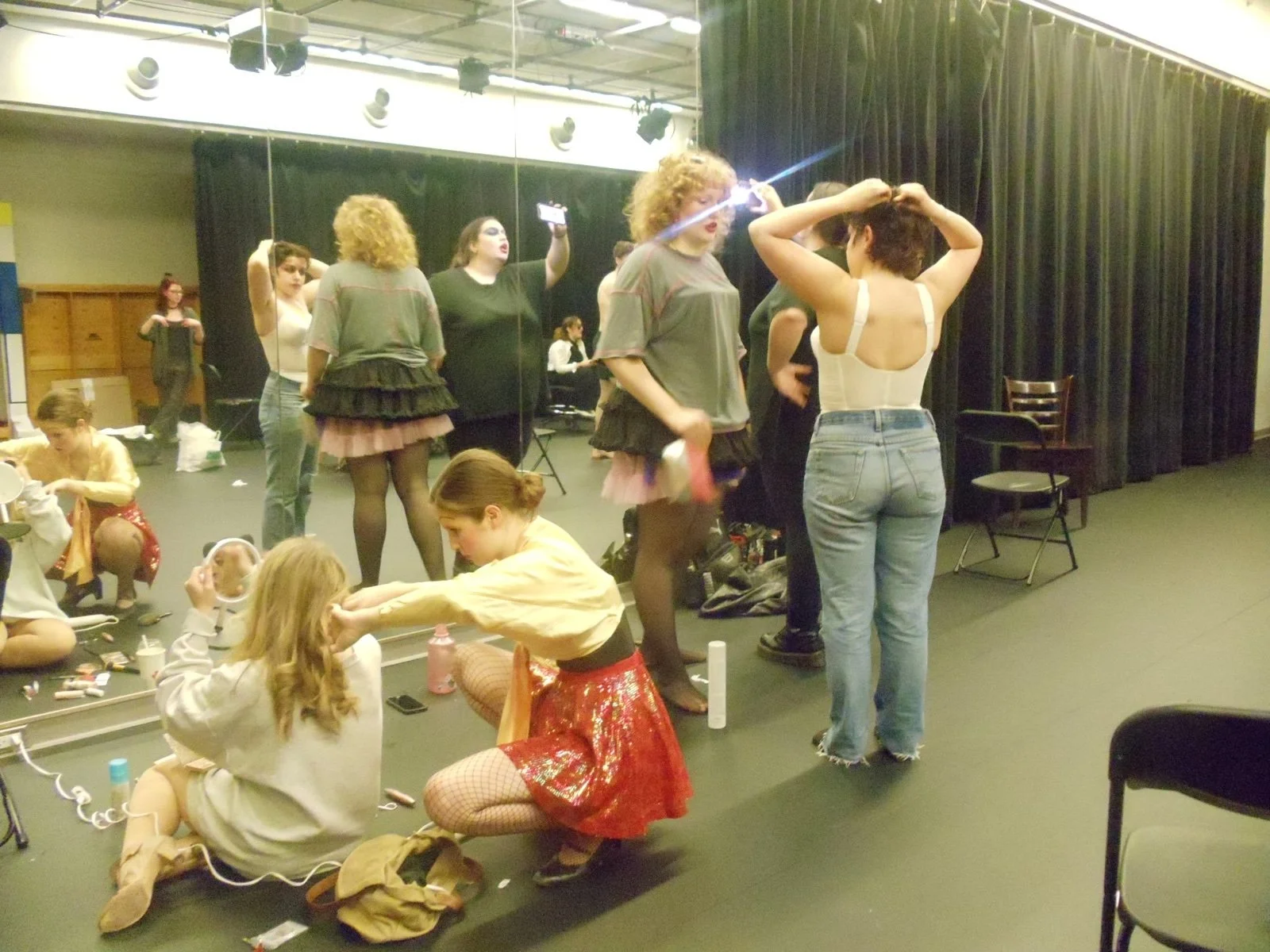 Dress Rehearsal for student shadowcast of The Rocky Horror Picture Show - 2023