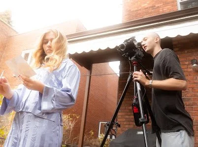 BTS of Concordia University student short film - 2024