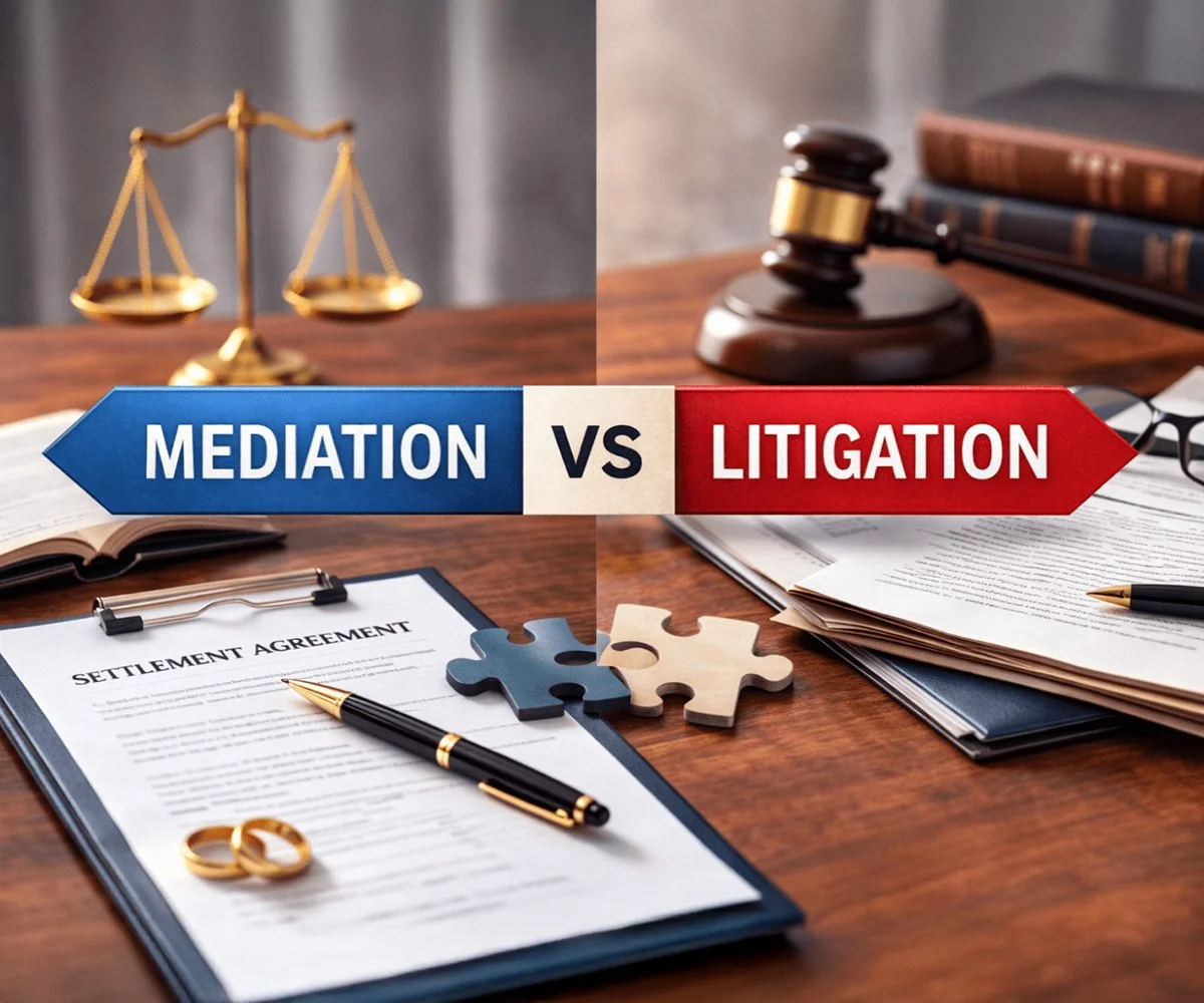 Divorce Mediation vs. Litigation in Michigan: Which Path Is Right for You?