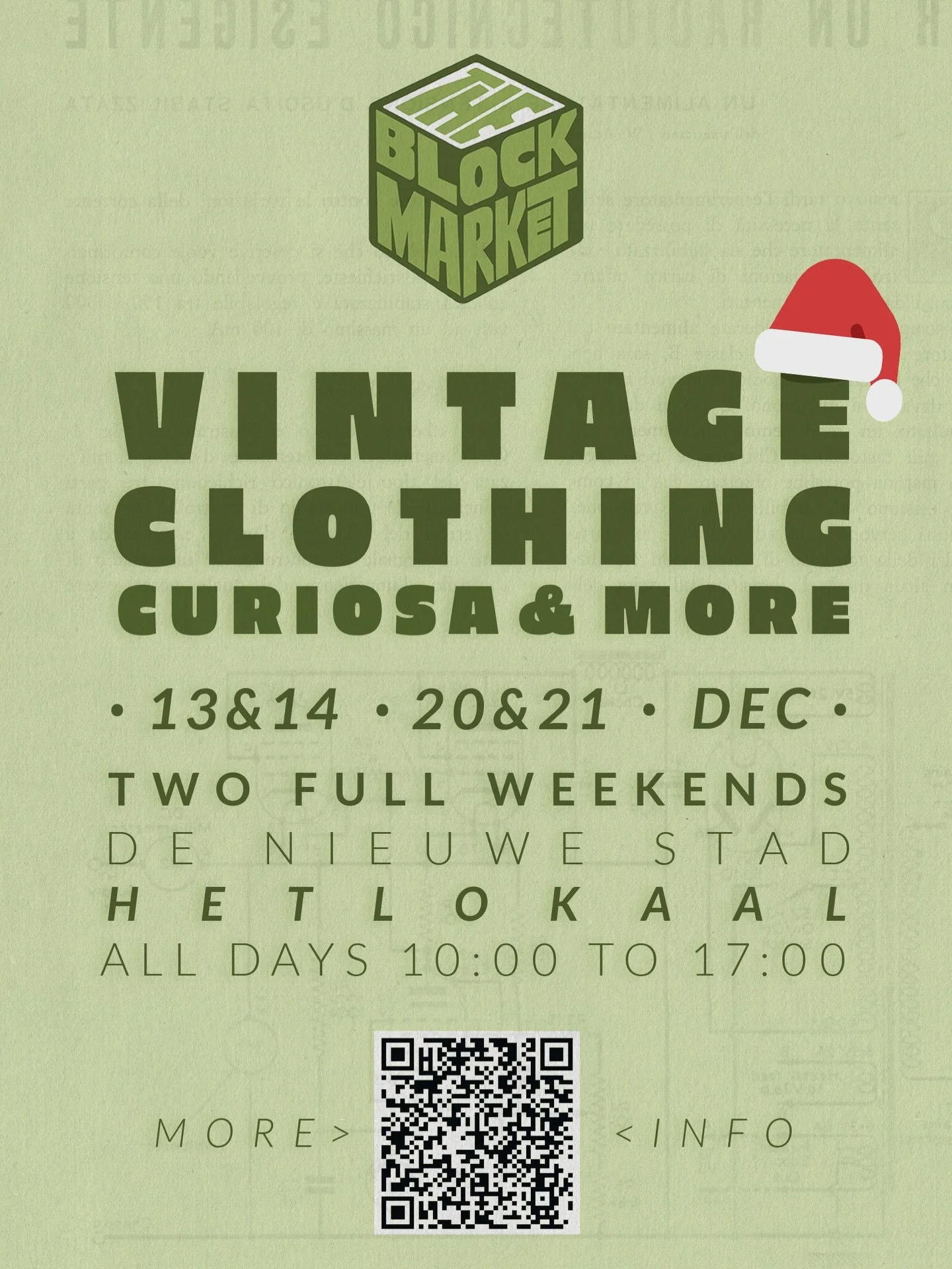 WE ARE BACK BABY&rsquo; 💚

Dit weekend staan wij met onze vintage kleding markt bij @het_lokaal in Amersfoort! 

Maar wanneer precies..?

📅 Zaterdag 13 december 
📅 Zondag 14 december 
🕙 10:00 - 17:00

Kom gezellig langs voor HEEL veel vintage kle
