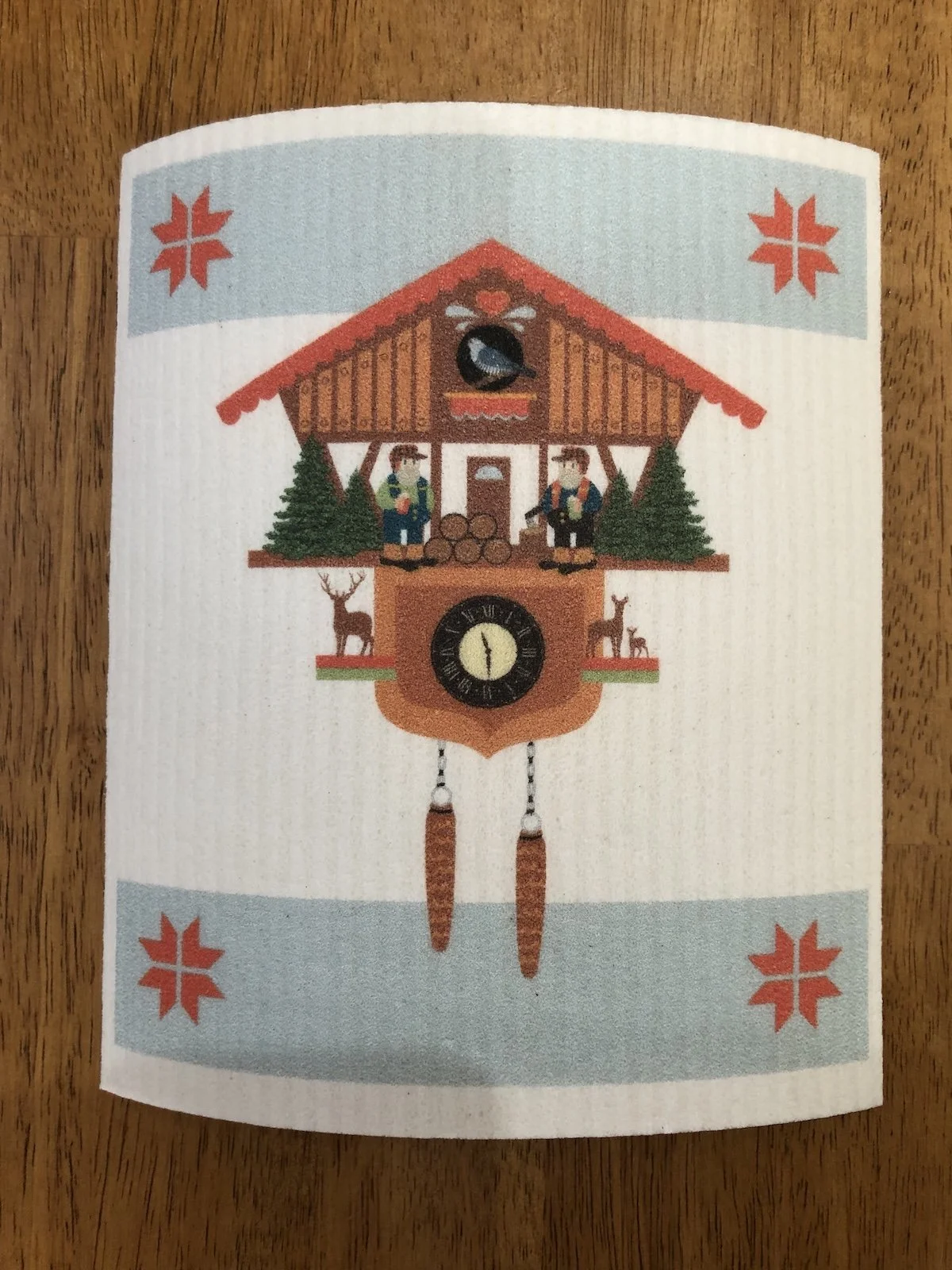 Mountain Time ~ Swedish Dishcloth from G.N.Tea design