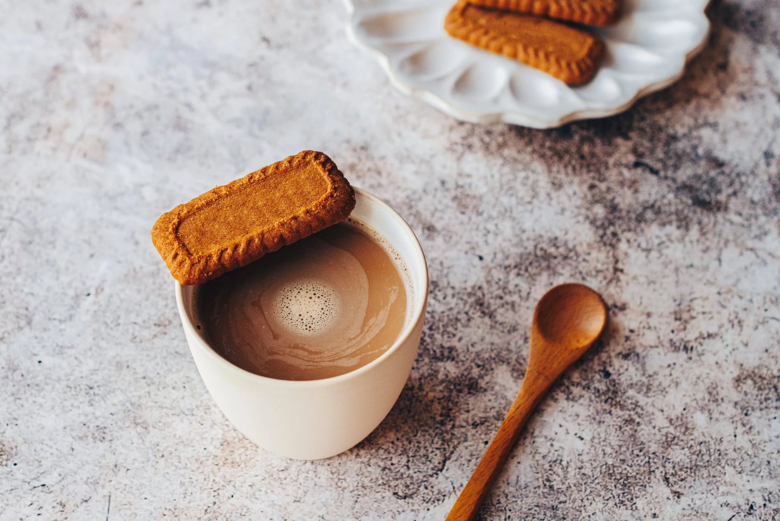 Imported coffee, espresso, hot chocolate and black/herbal tea selection are available at our hot beverage bar, alongisde our custom loose herbal tea blend. 