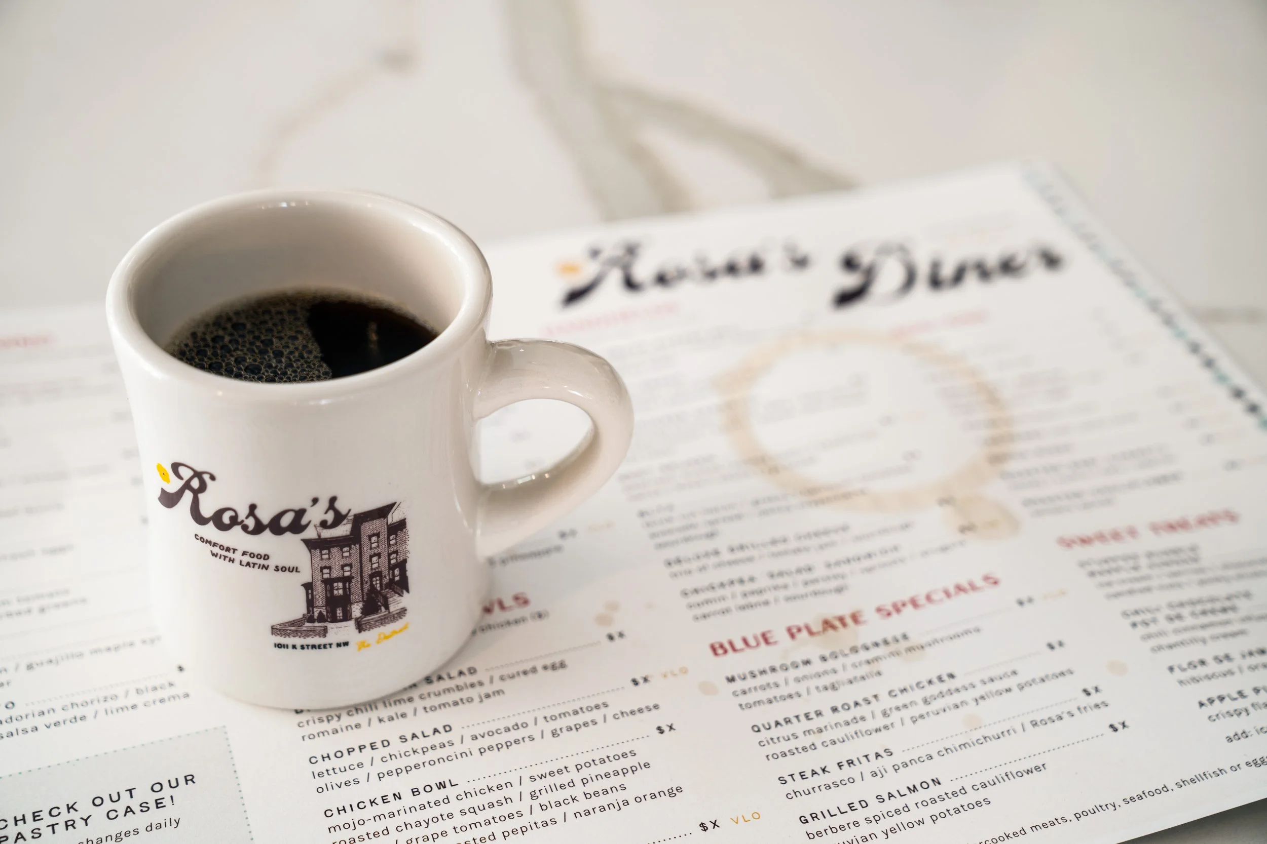 Rosa's Diner | All Day Latin American Modern Diner | Washington DC