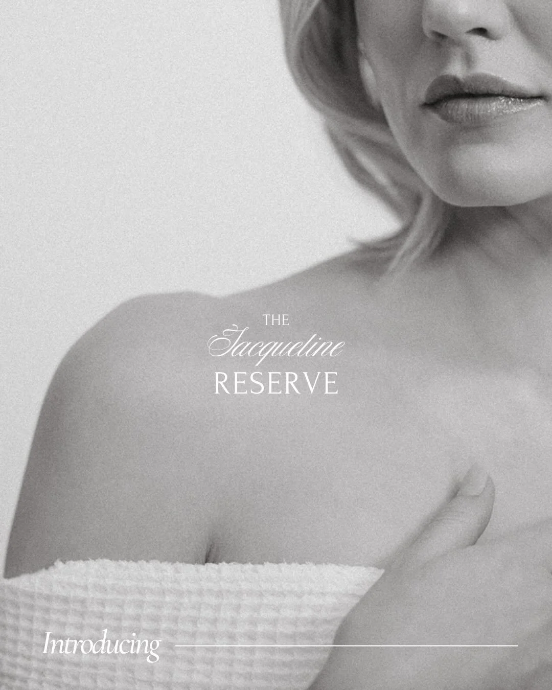 Introducing The Jacqueline Reserve 🤍

A membership designed to make investing in your skin effortless and worthwhile.

Each monthly contribution is yours to keep &mdash; rolling over and ready when you are, for the treatments and products you love m