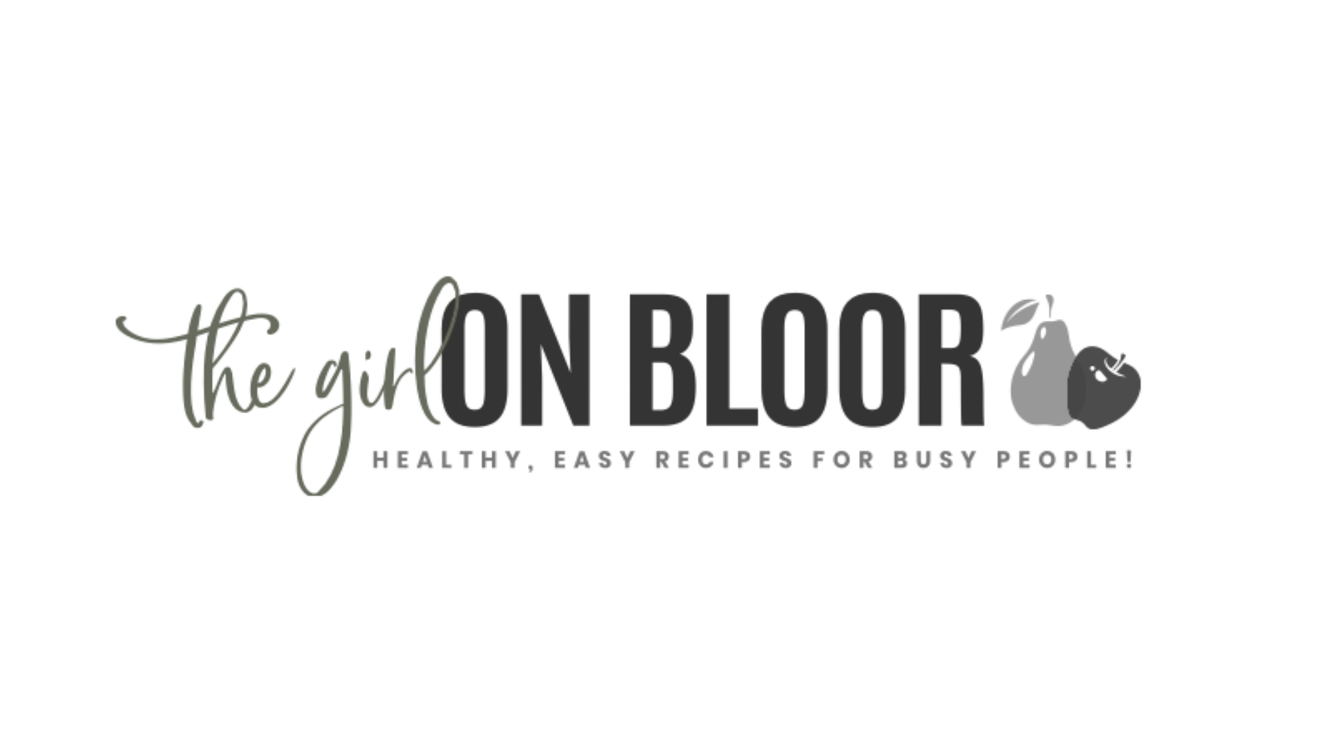  'THE GIRL ON BLOOR ' in bold capital letters, accompanied by a small heart icon.