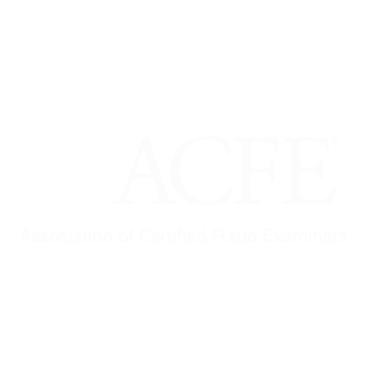 White logo of the American Council of Eye Surgeons with the acronym 'ACE' in large letters and the full name below.