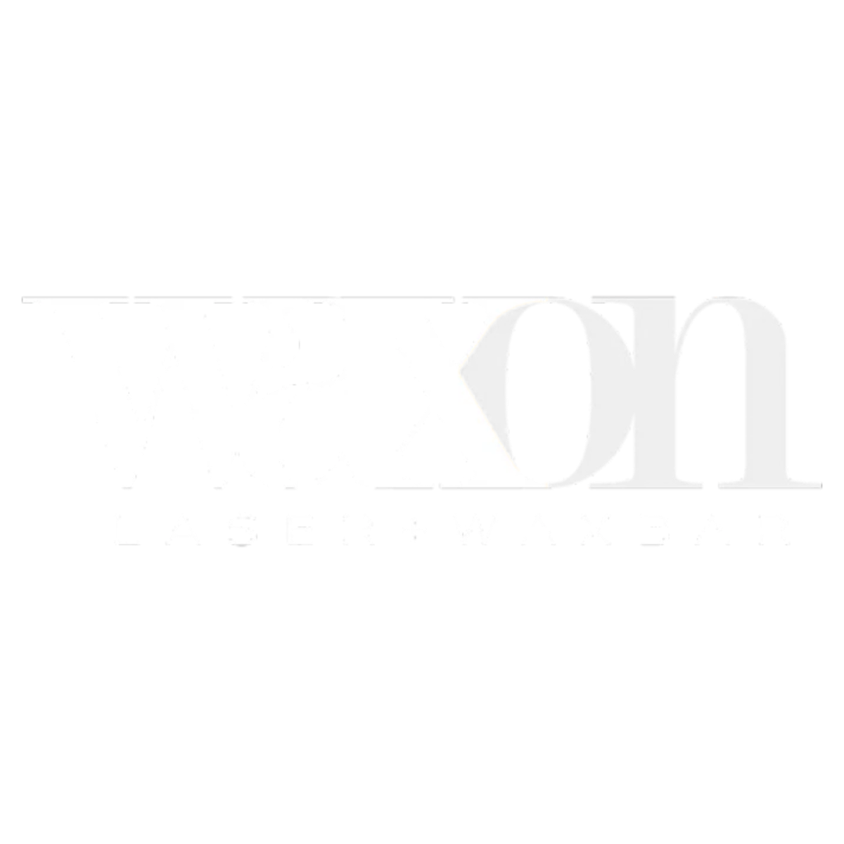 White Waxon (Laser + Waxbar) Logo