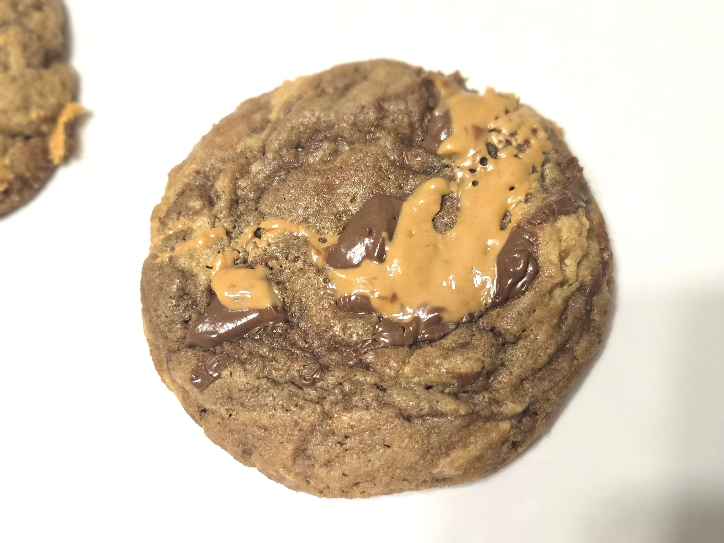 Peanut Butter Chocolate Hazelnut Swirl Cookie