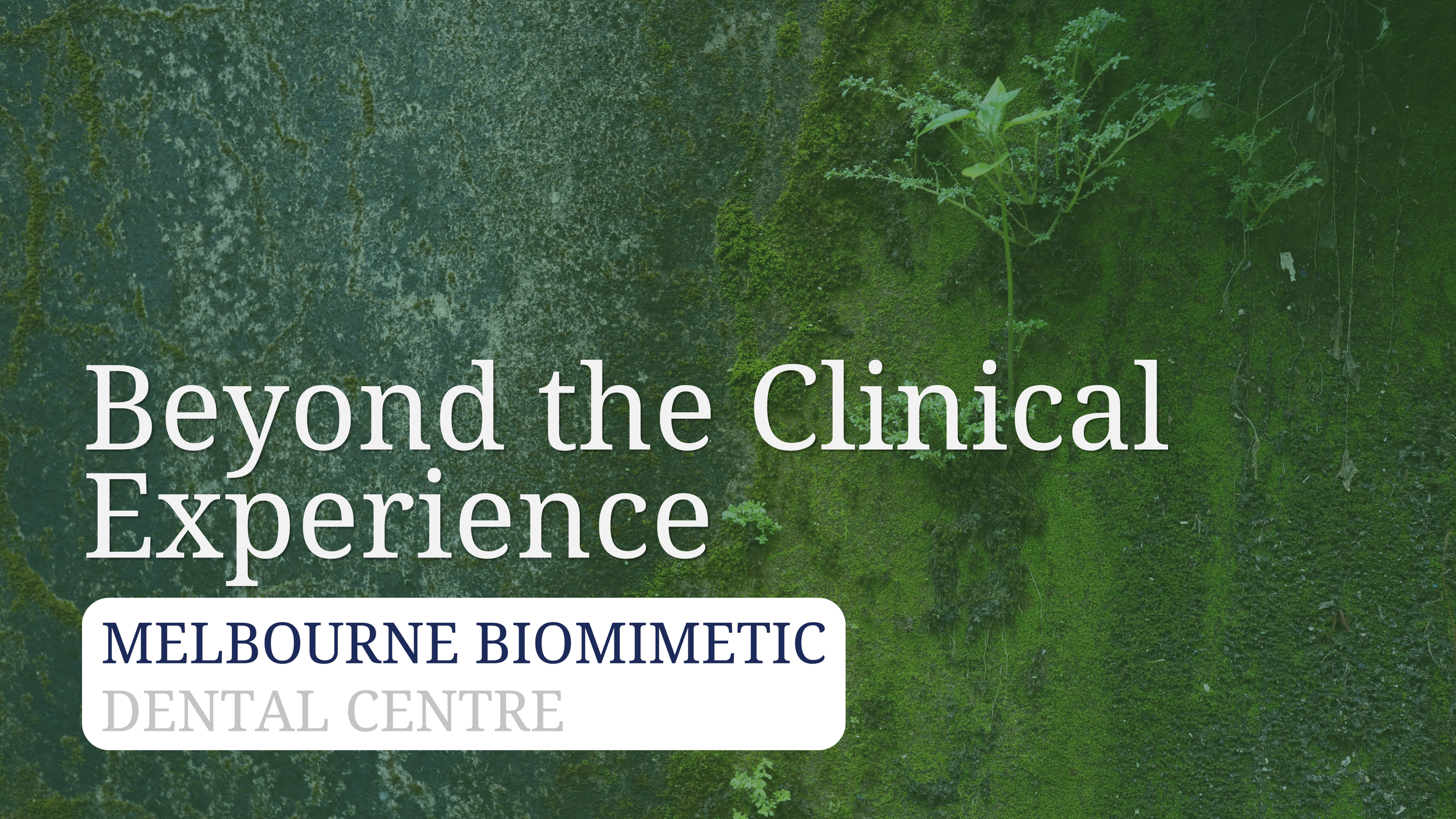 Biophilic Design in Dentistry