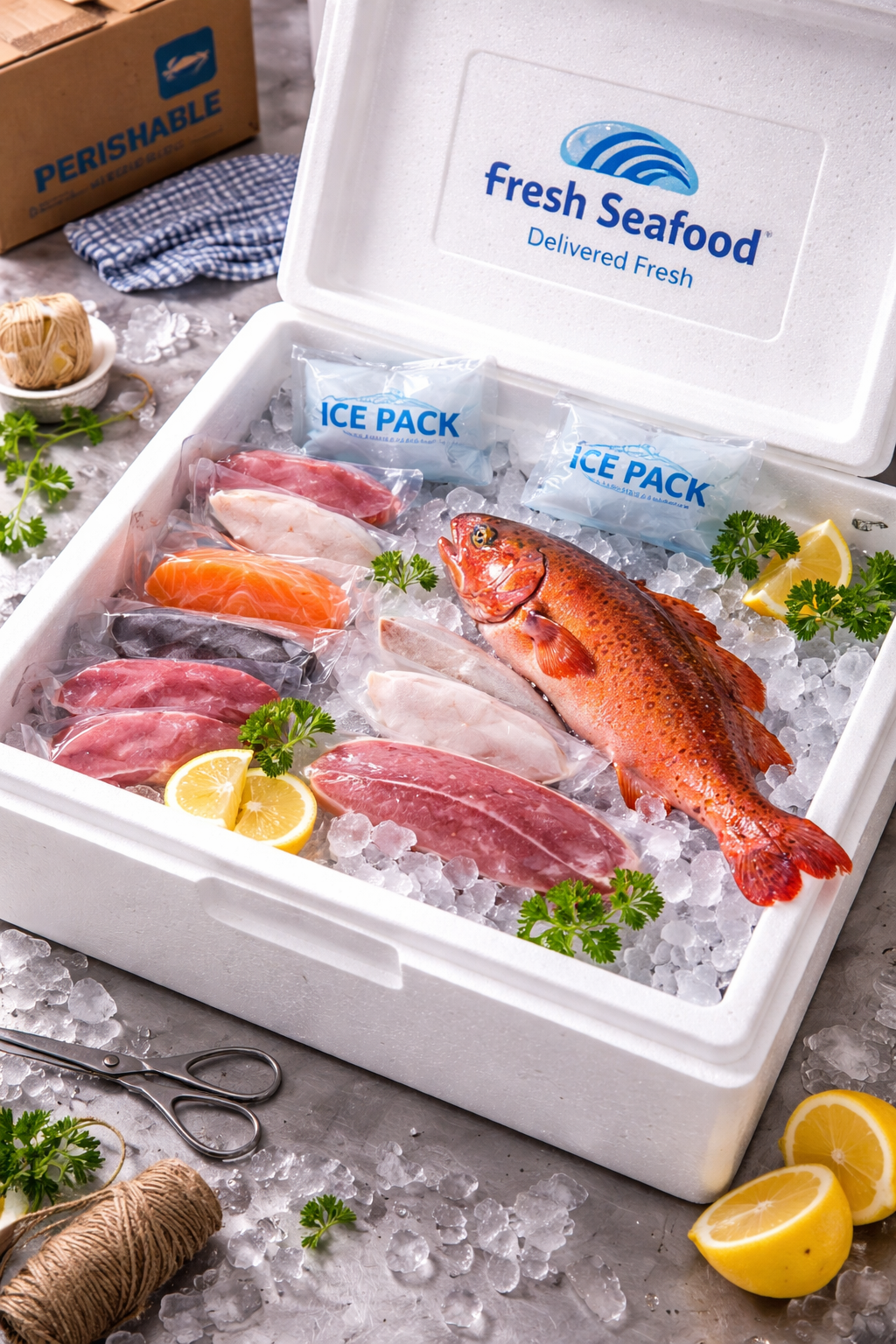 Free delivery of fresh wild caught fish from the Great Barrier Reef.