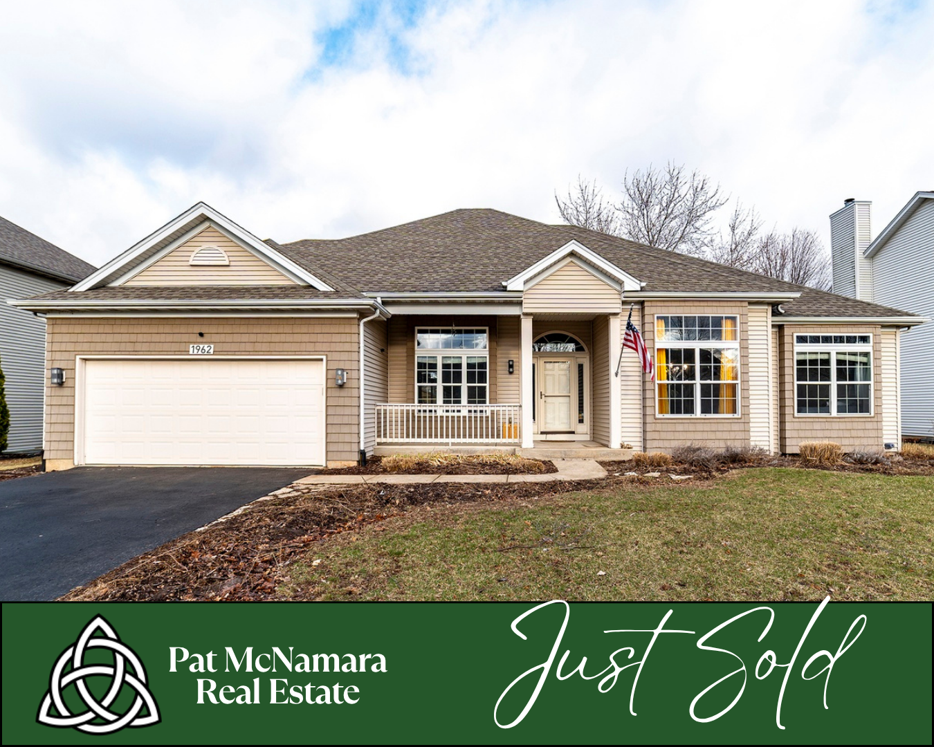 RECENTLY SOLD - 1962 Prairie Rose Ln, Yorkville, IL | 

This beautifully maintained three-bedroom, two-bath ranch offers over 2,000 square feet of open-concept living space in the Prairie Meadows subdivision. The bright interior features vaulted ceil