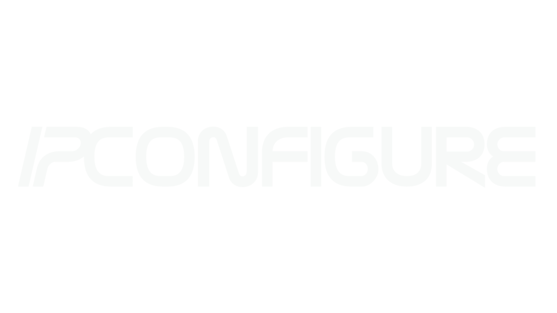 The logo of ipconfigure with white stylized text on a black background.
