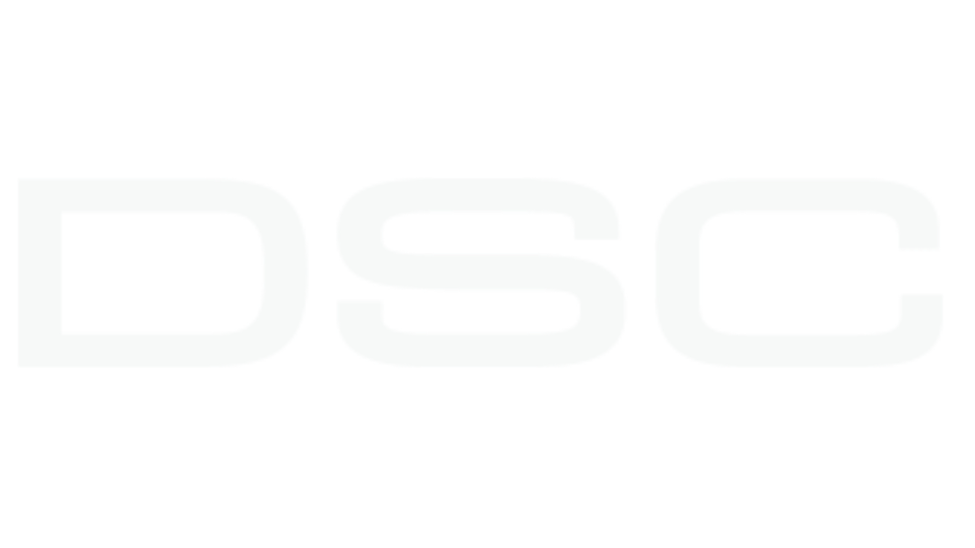 White DSC logo on a transparent background.