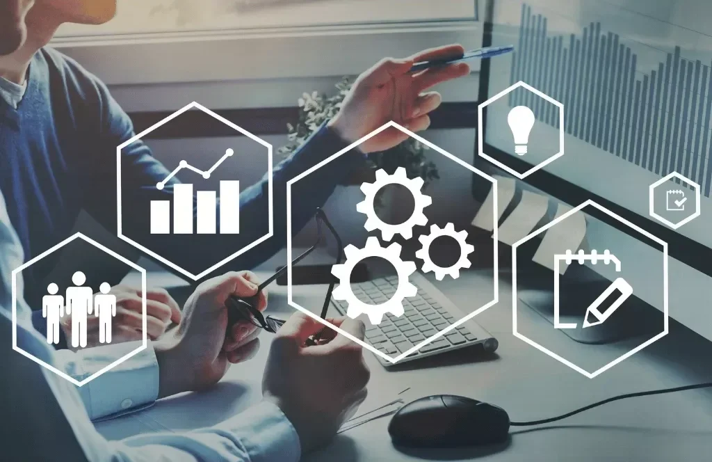 Smart building automation control interface with digital gears and system integration technology