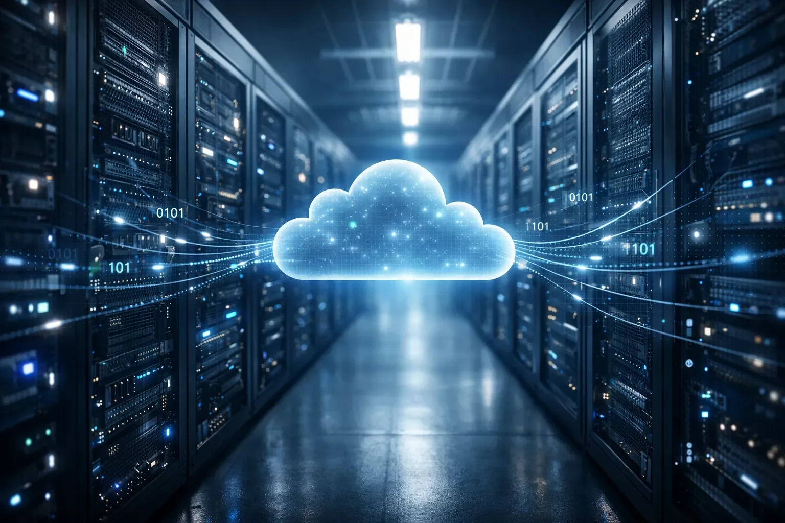Cloud video storage system in a modern data center with secure server racks