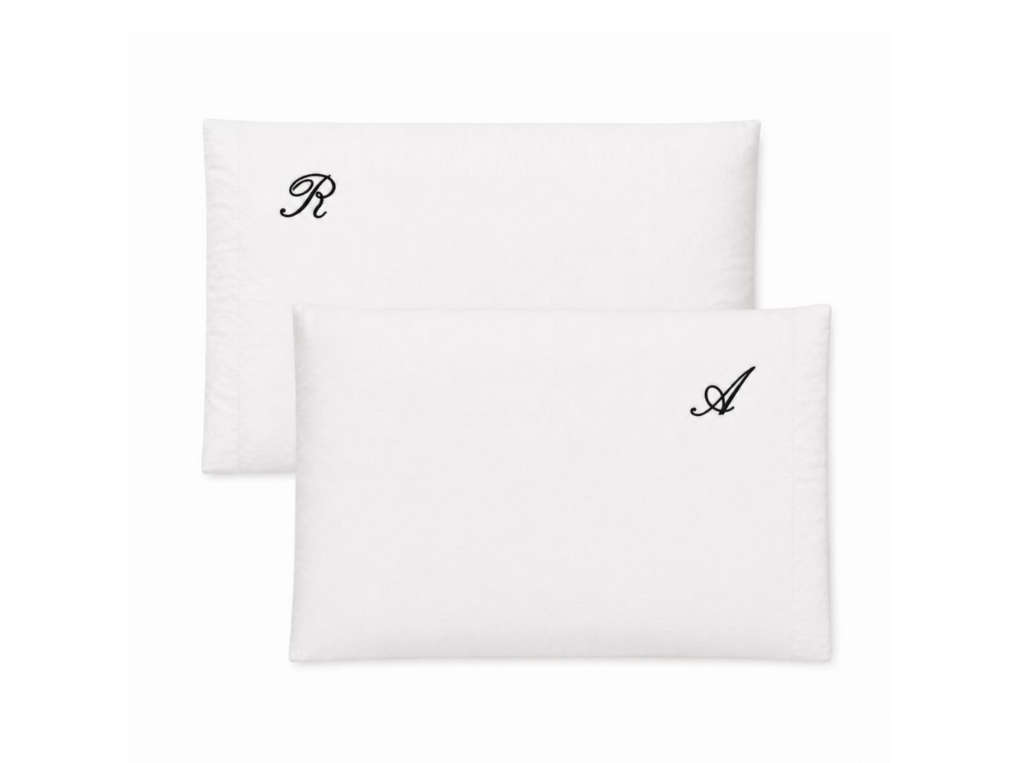 Statement Initial Pillowcase Pair