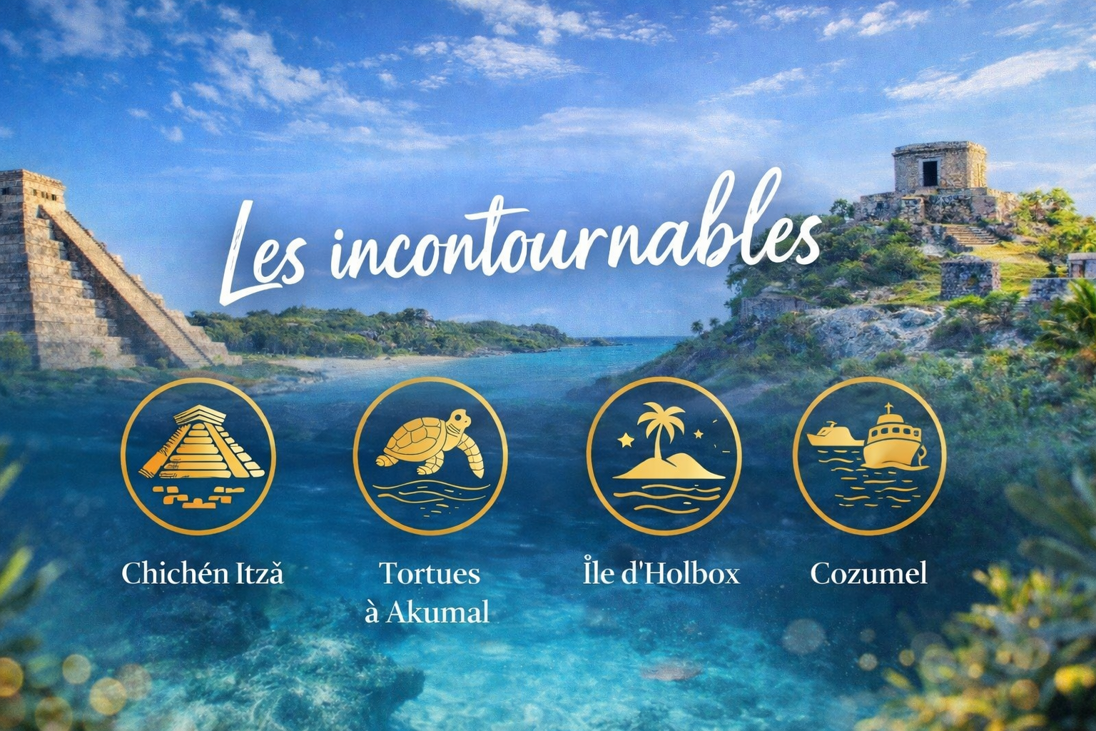 4 excursions incontournables à faire à Playa del Carmen &amp; Riviera Maya