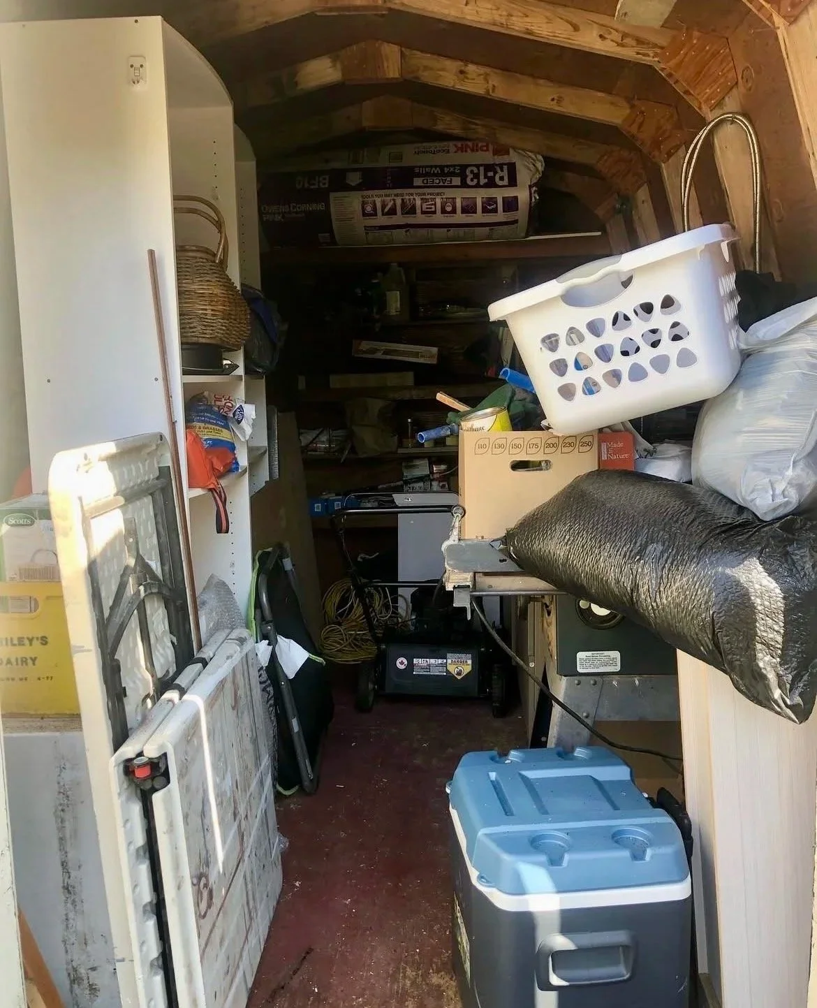 BEFORE: Dump-it-all Shed