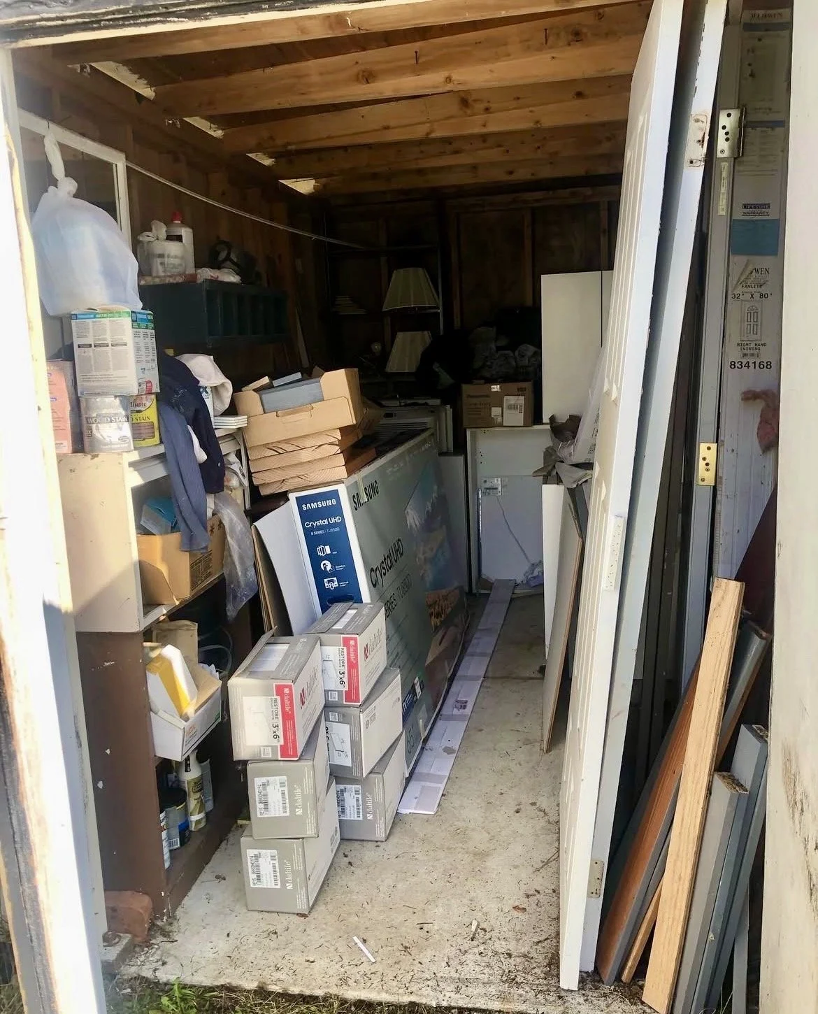 BEFORE: Underutilized Shed