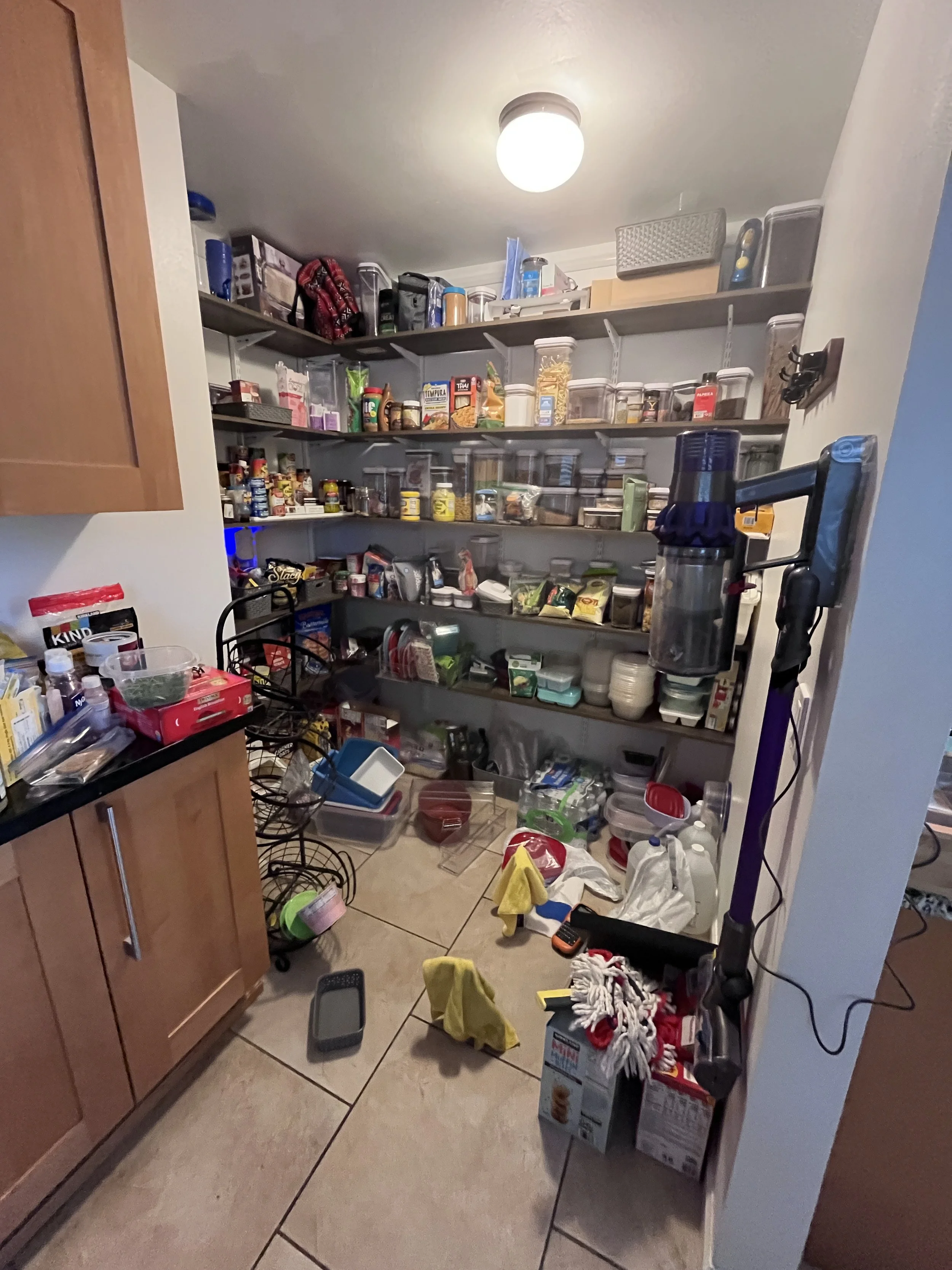 BEFORE: Pantry