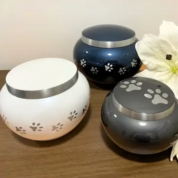 Premium Enamelled Round Urns