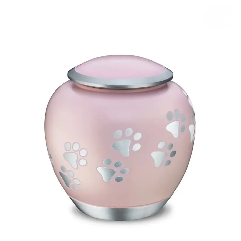 LoveUrns Paw Print Pink