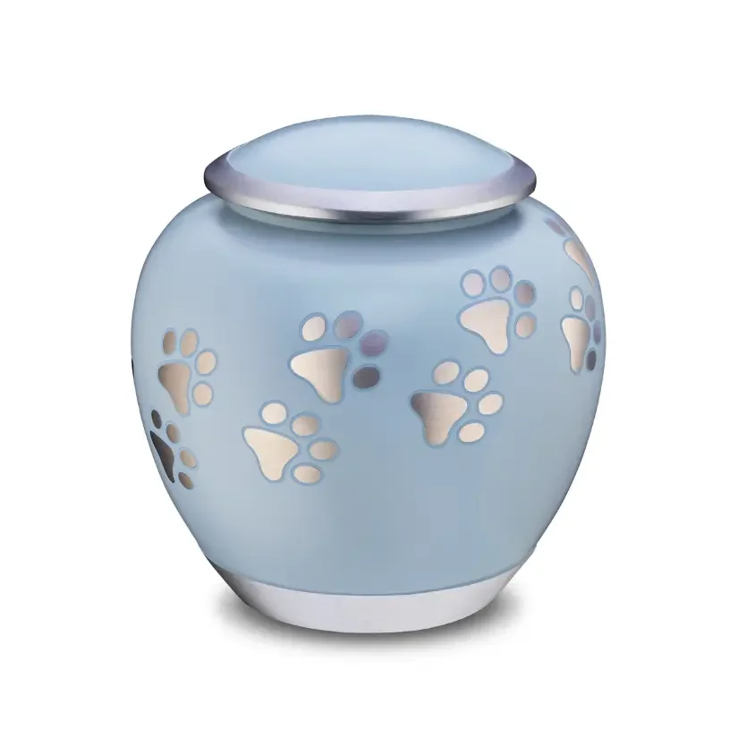LoveUrns Paw Print Blue