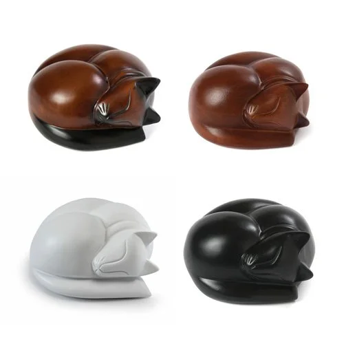 Sleeping Cat Urns