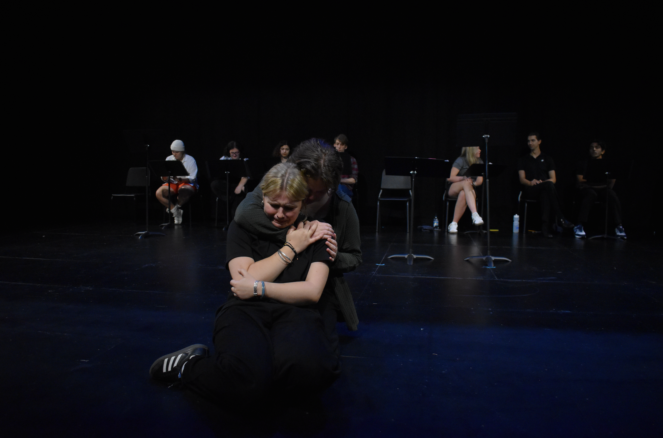 Lillian Devlin as AJ in Manspread