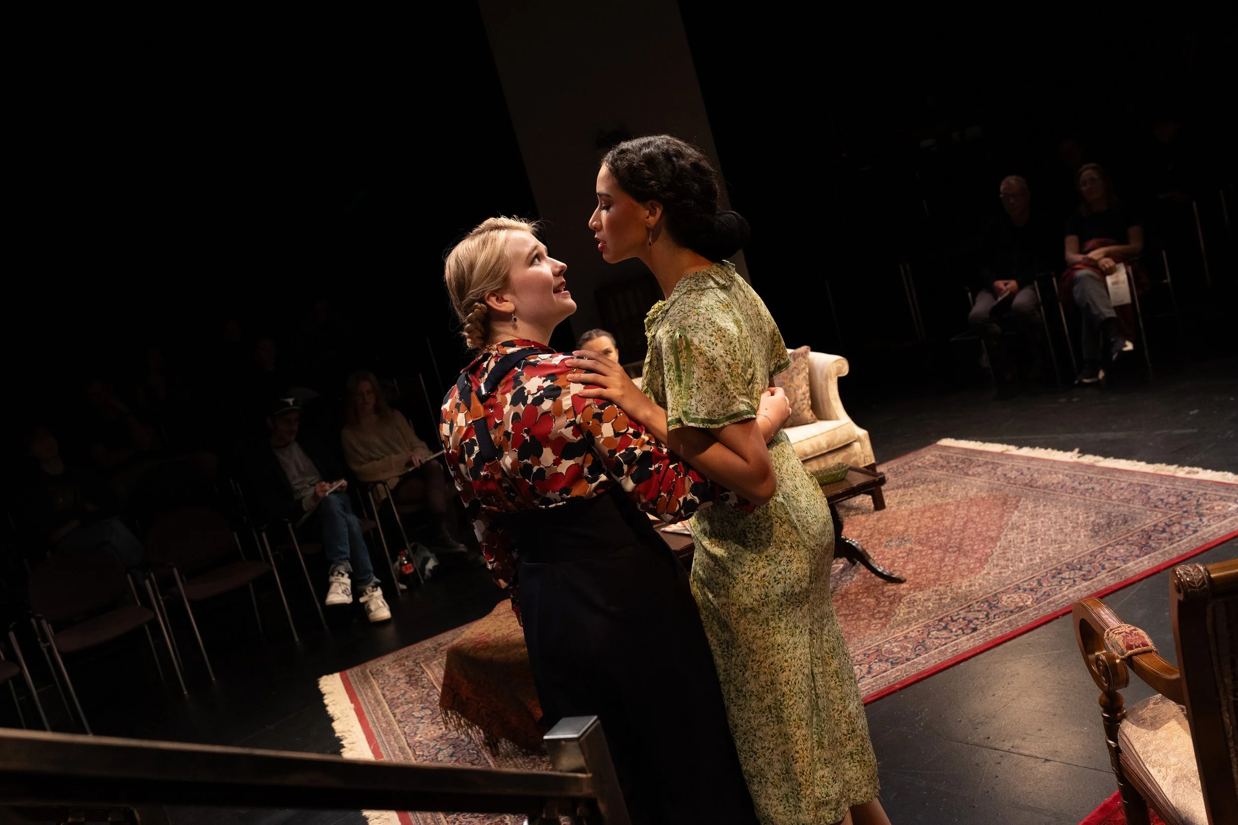 Lillian Devlin as Fefu in Fefu and Her Friends