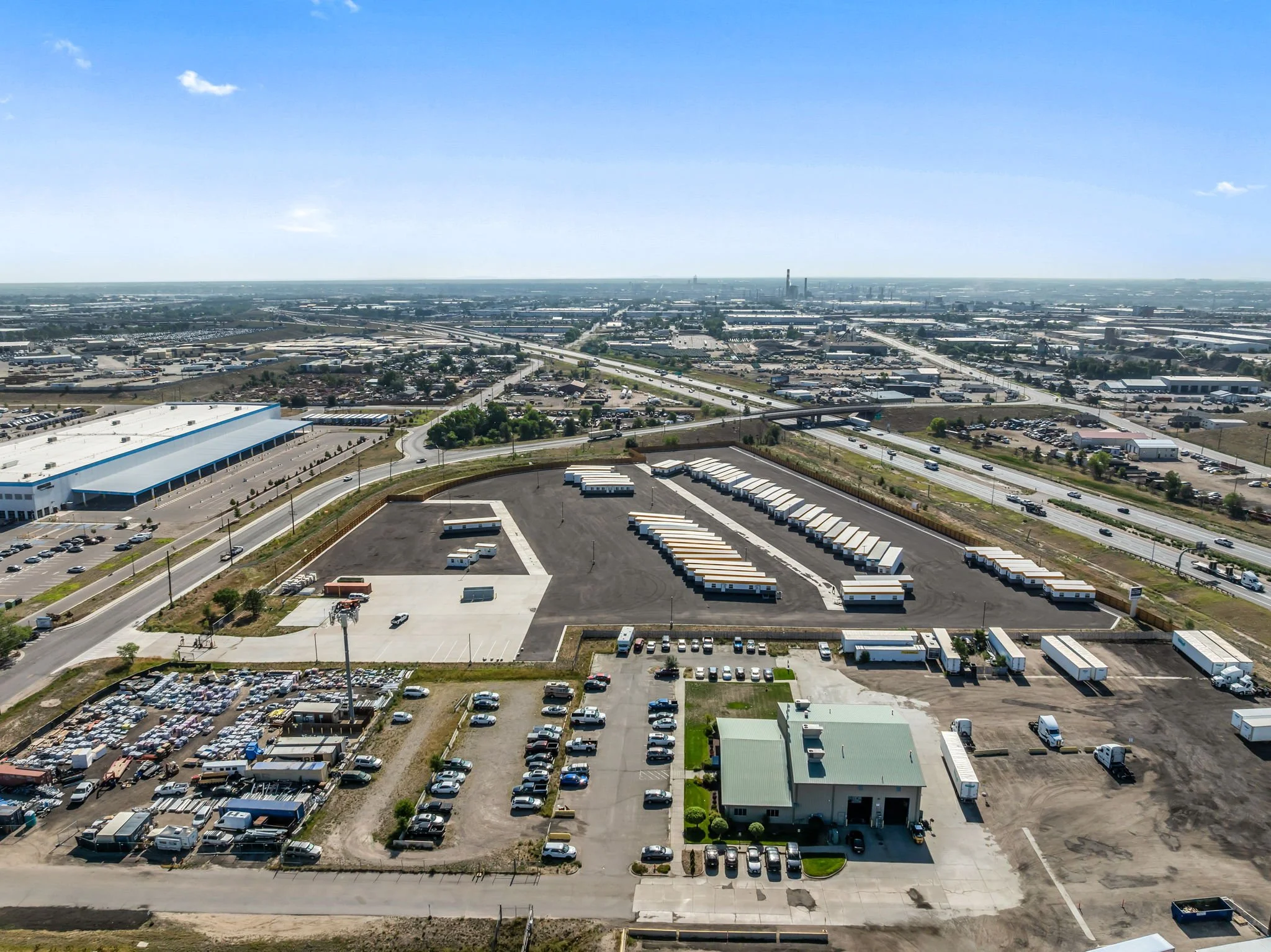 Platform Ventures Semi-Tractor Storage Facility built by Anderson Construction Company Inc