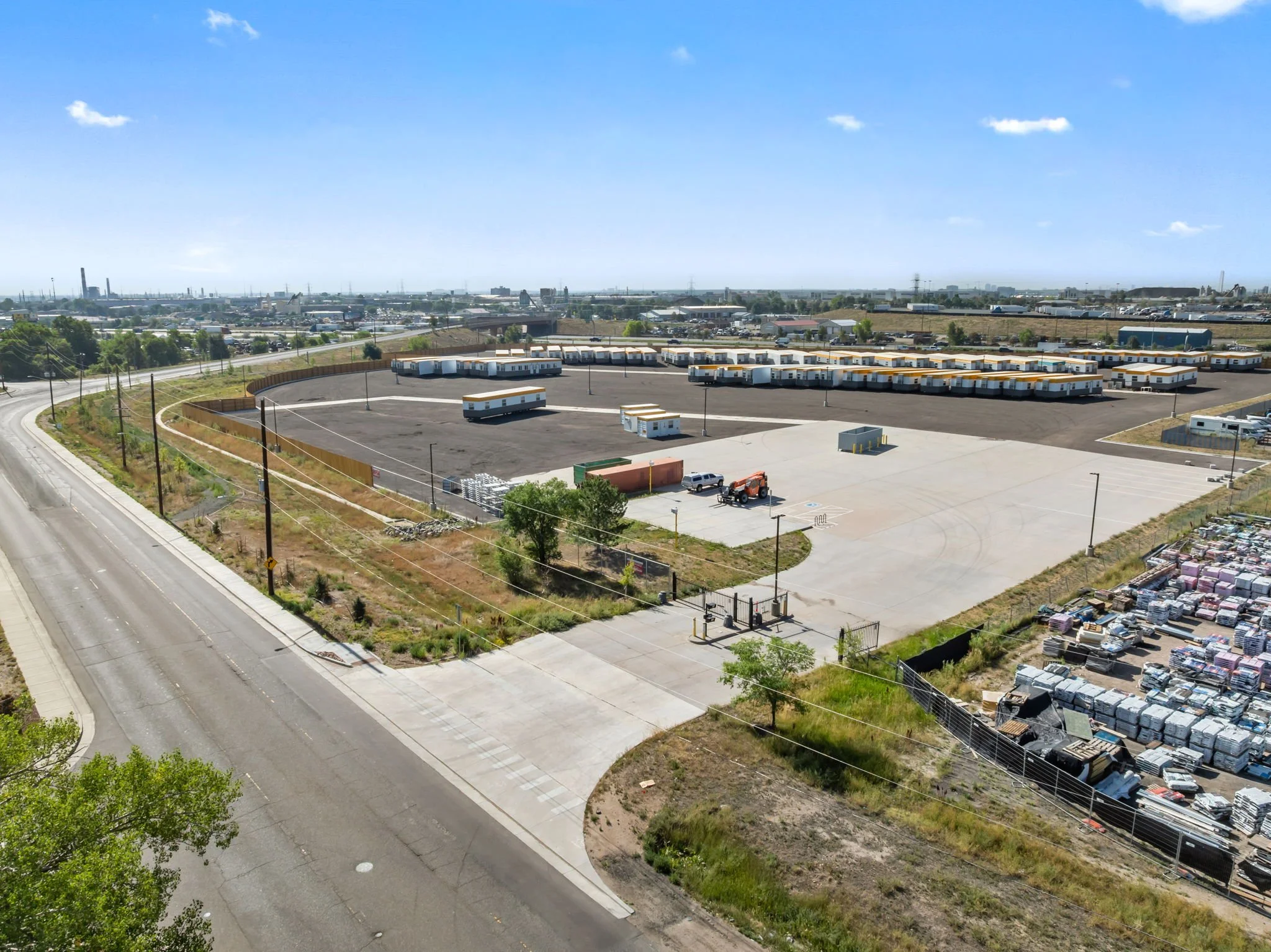 Platform Ventures Semi-Tractor Storage Facility built by Anderson Construction Company Inc