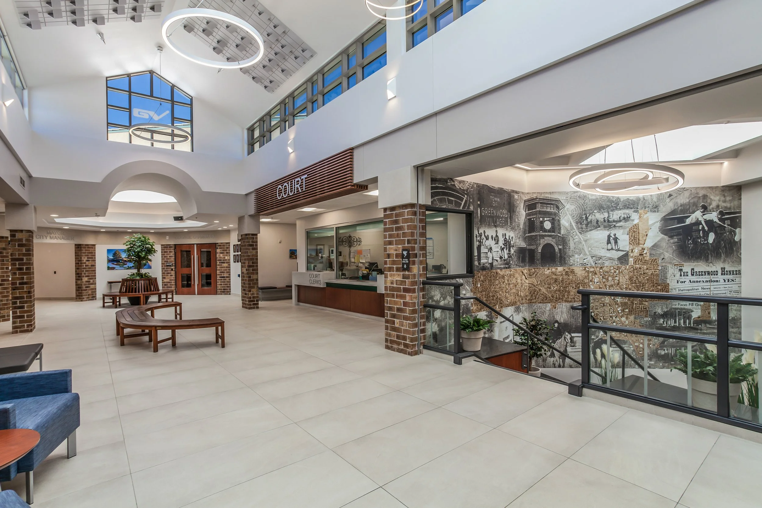 Greenwood Village Police Department built by Anderson Construction Company Inc Colorado USA