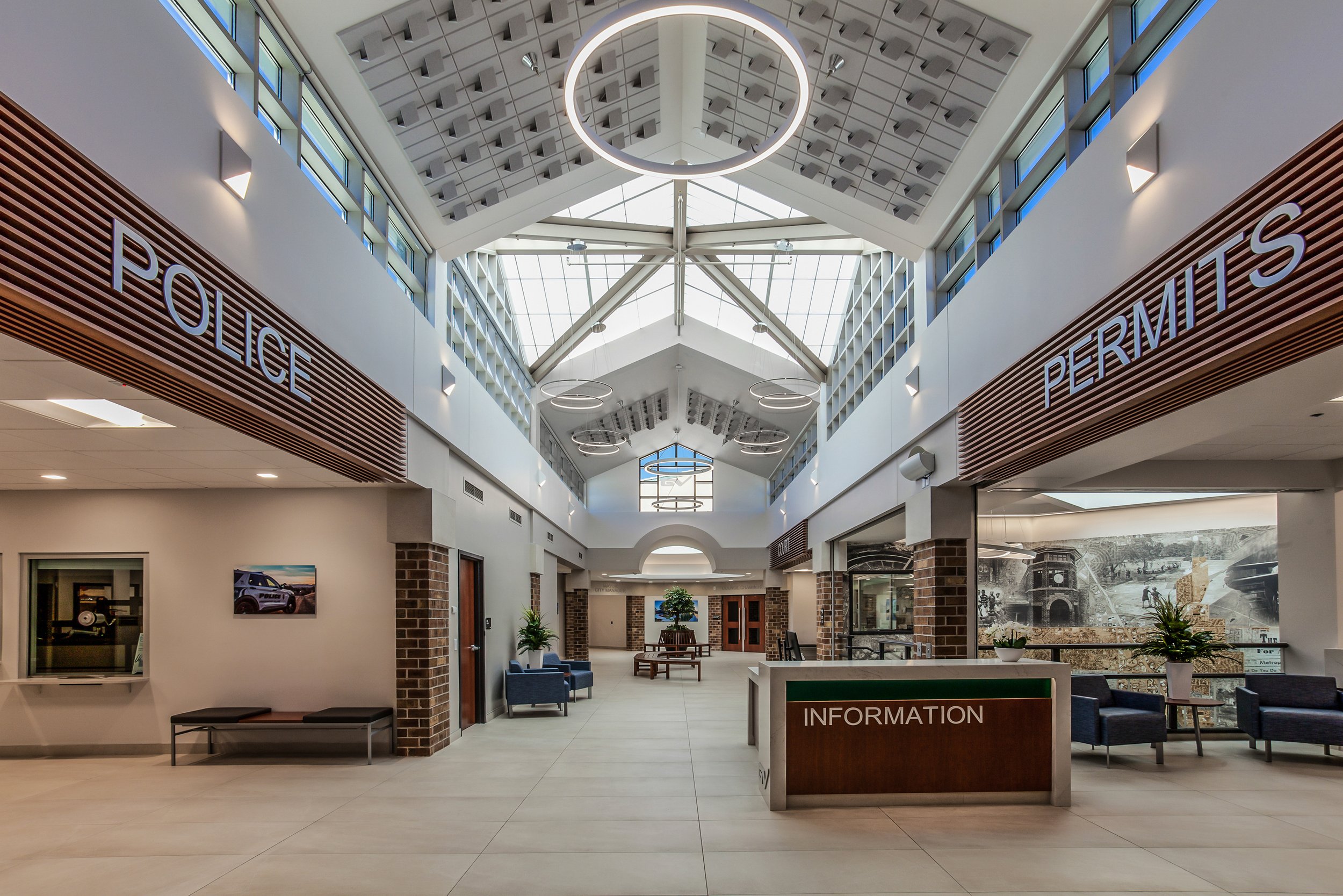 Greenwood Village Police Department built by Anderson Construction Company Inc