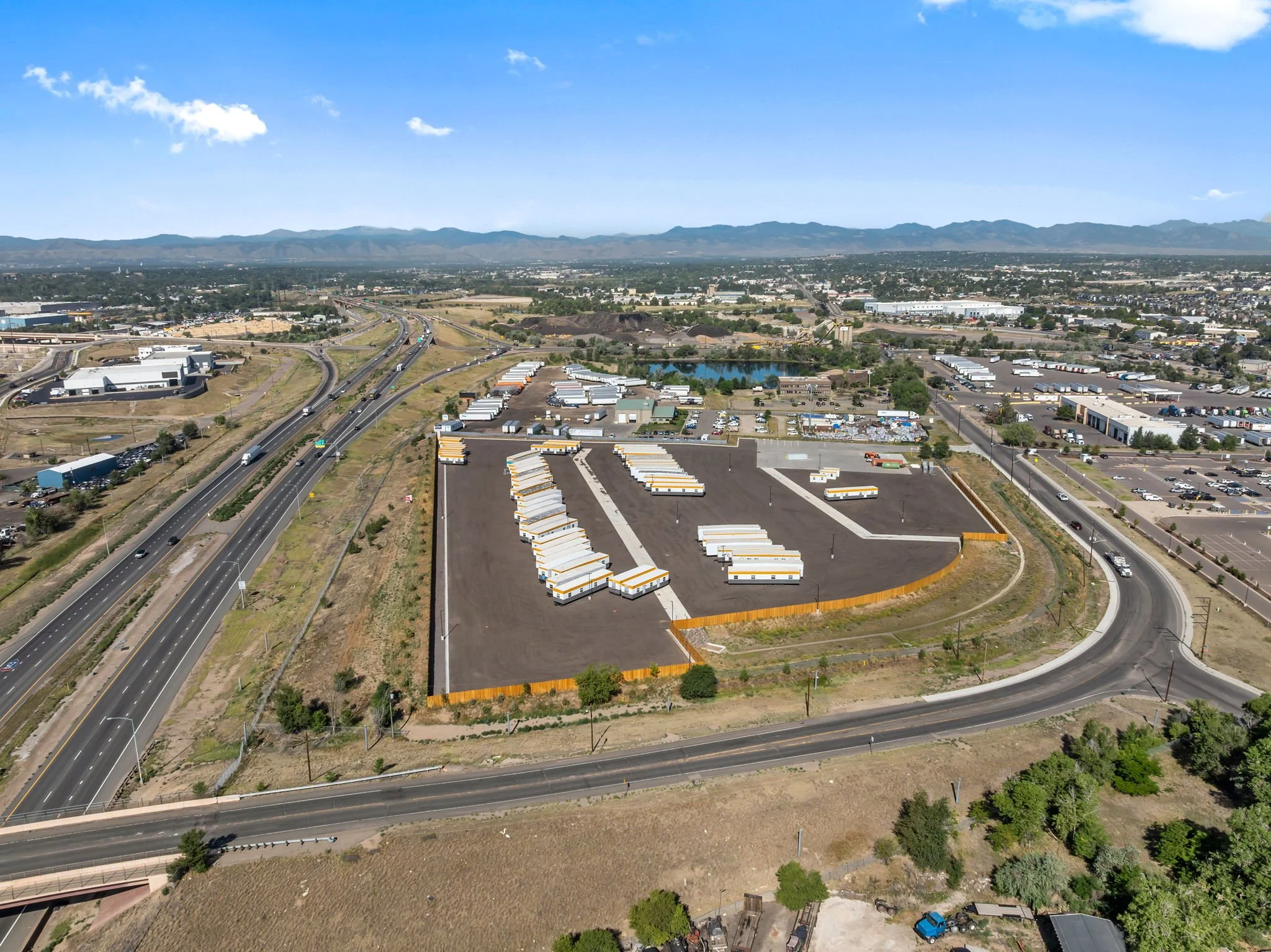 Platform Ventures Semi-Tractor Storage Facility built by Anderson Construction Company Inc