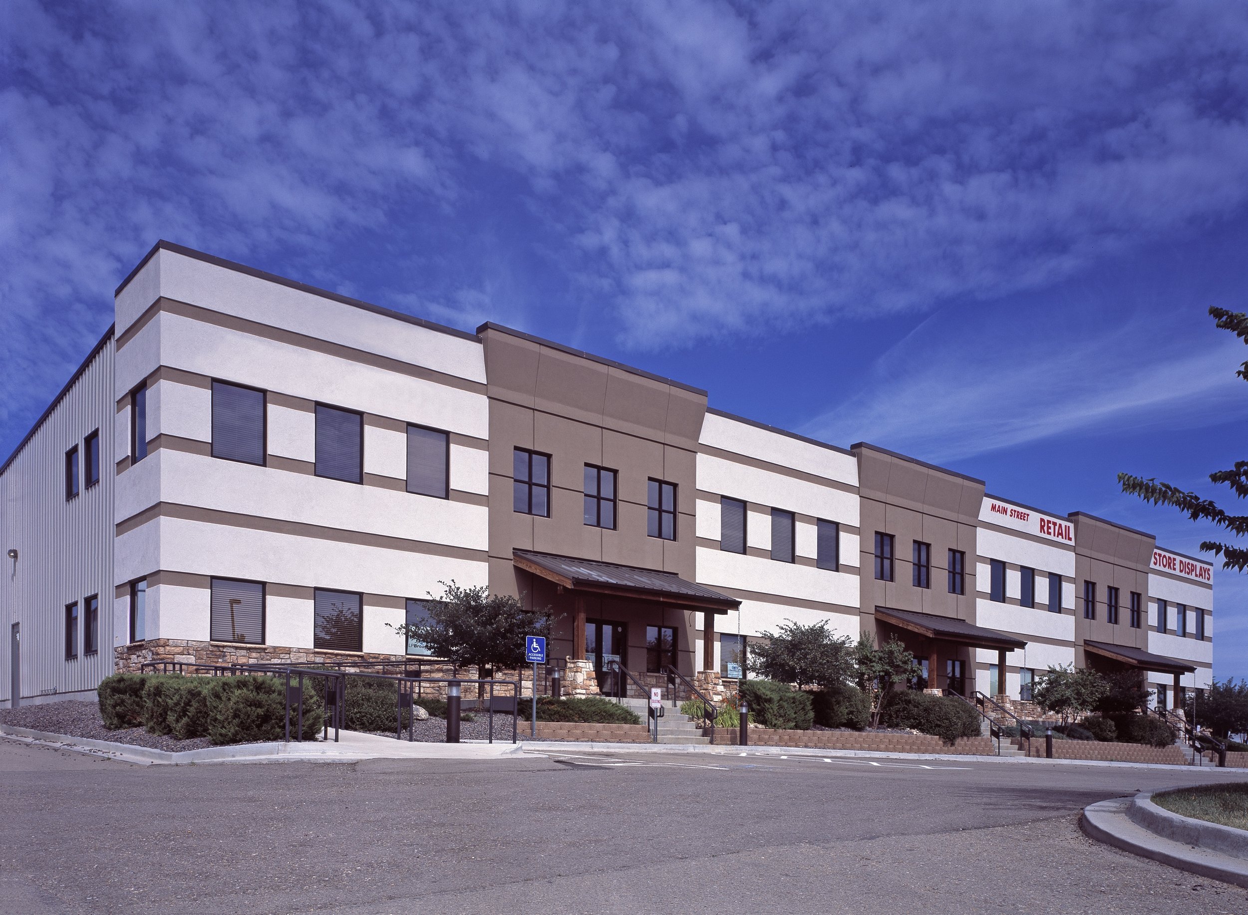 Bragg Excavation Business Complex built by Anderson Construction Company Inc Johnston, Colorado
