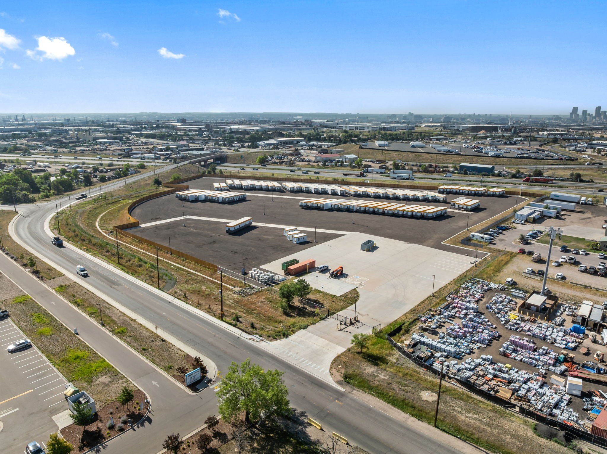 Platform Ventures Semi-Tractor Storage Facility built by Anderson Construction Company Inc
