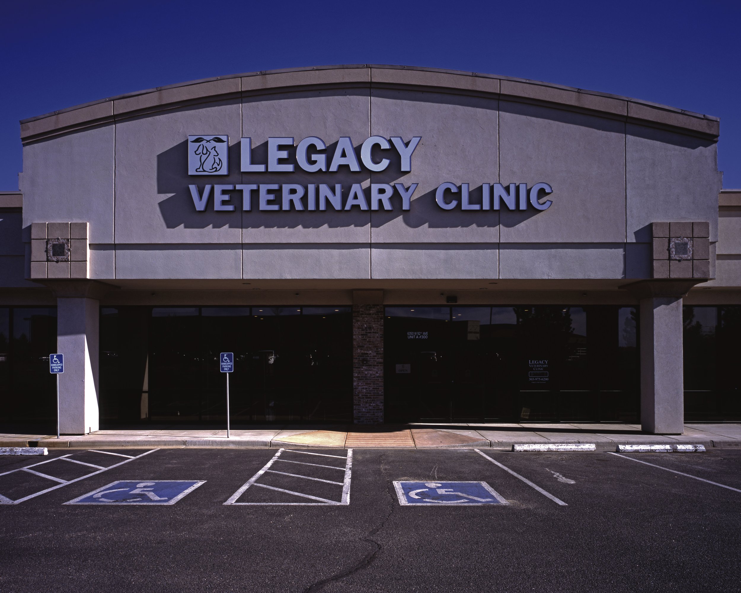Legacy Veterinary Clinic built by Anderson Construction Company Inc