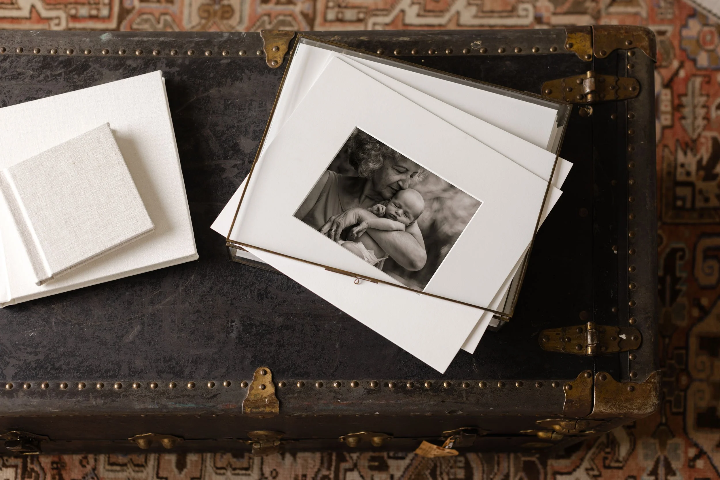 printed heirloom family portraits - sarah eddlemon photography