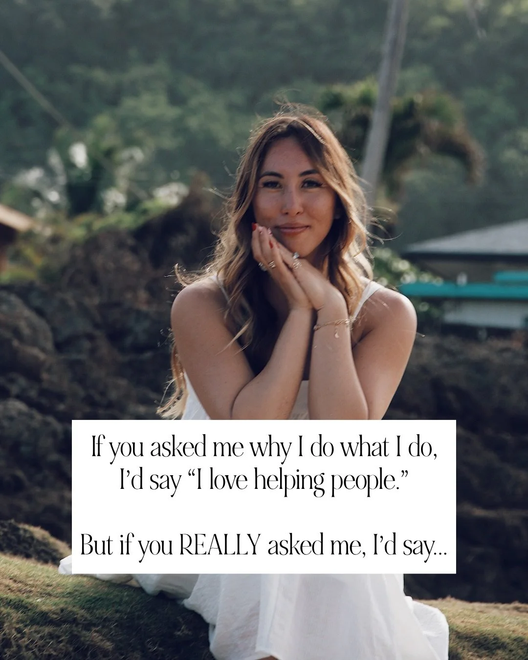 I know in my bones that the reason I was gifted my specific path was so that I would hit a bottom &amp; have to learn the tools to transform myself... so that I would then pass them on to others 🌊

It would mean the world to me if you said hi in the