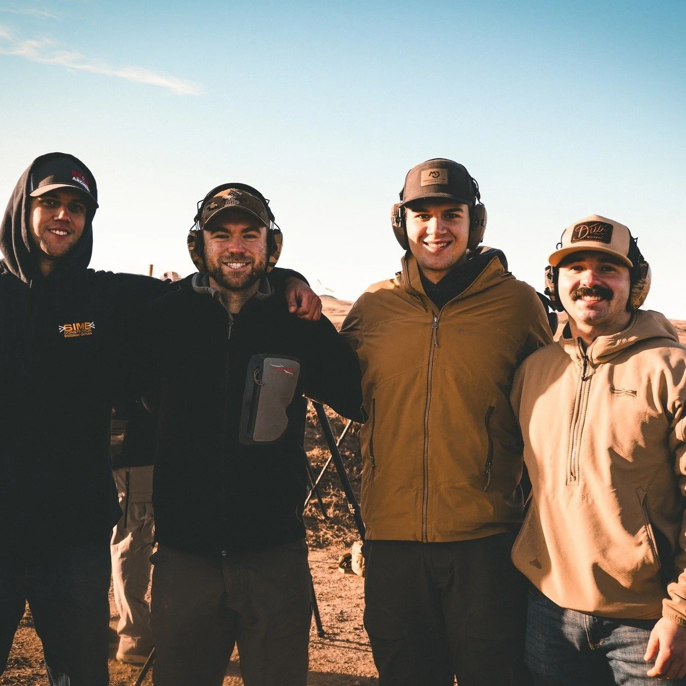 Nothing but smiles at @demarco.max's  matches&mdash; good people, solid stages, and a great day on the range.
.
.
.
.
.
.
.
.
.
.
#shootingmatch
#matchday
#rangetime
#competitiveshooting
#precisionrifle
#practicalshooting
#shootersofinstagram
#2acomm