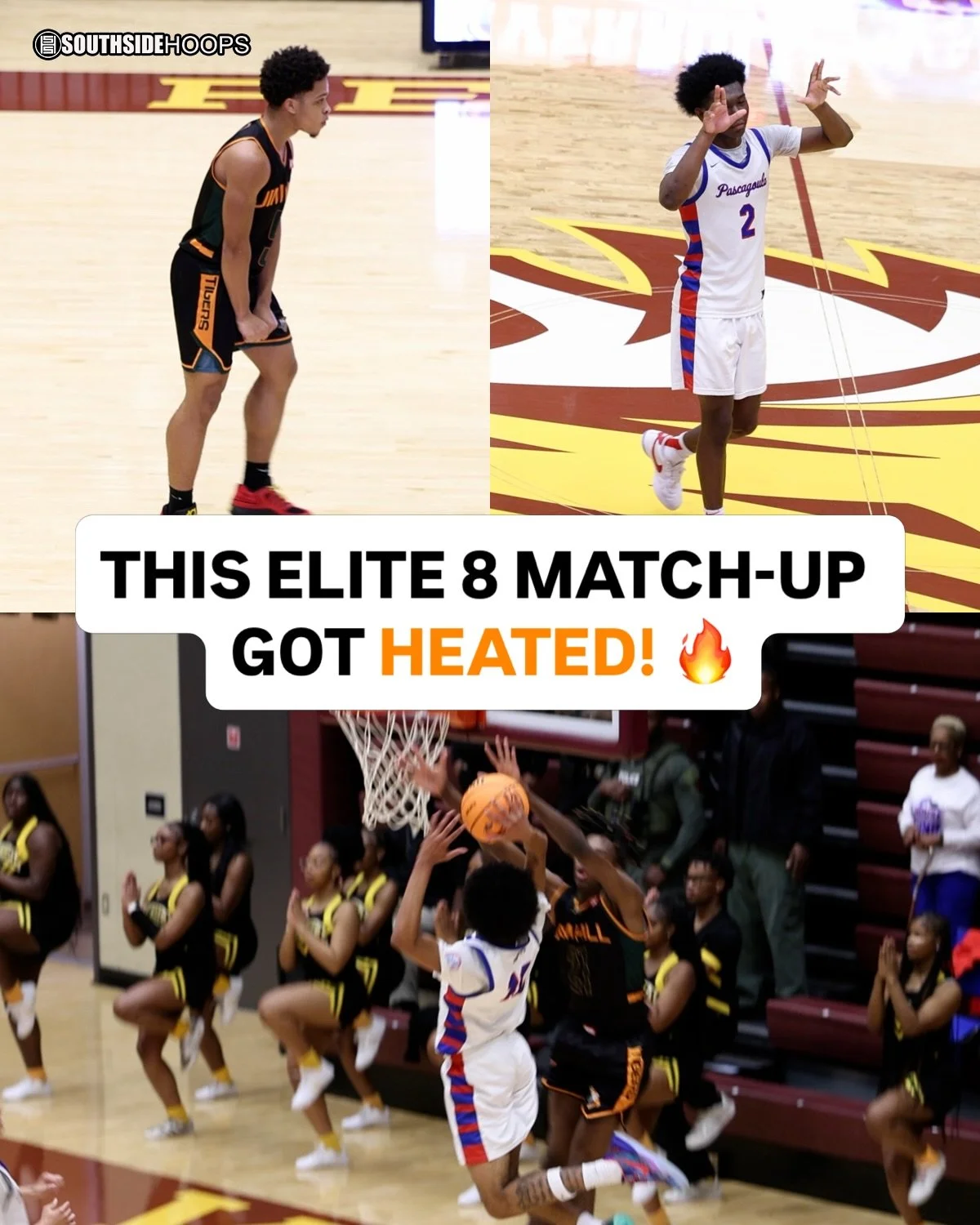 This 6A elite 8 match-up with Jim Hill vs Pascagoula got real heated! 🔥💪

Watch the Full Game Recap on YouTube! 🍿📸