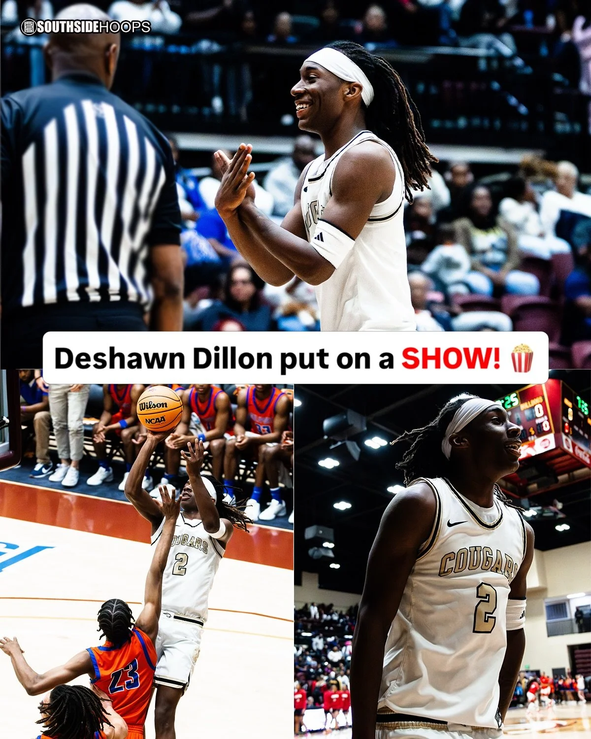 2027 Deshawn Dillon was turned up for this ELITE 8 match-up! He dominated with 26 points to put his team in the semi-finals. 📈🔥