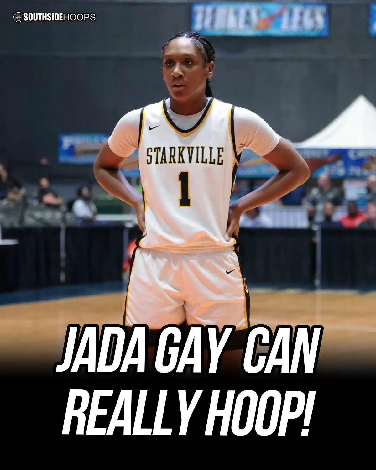 6&rsquo;4 Forward Jada Gay is a hooper! The Southern Miss Signee has led her team back to the 7A State Championship. 📈🔥