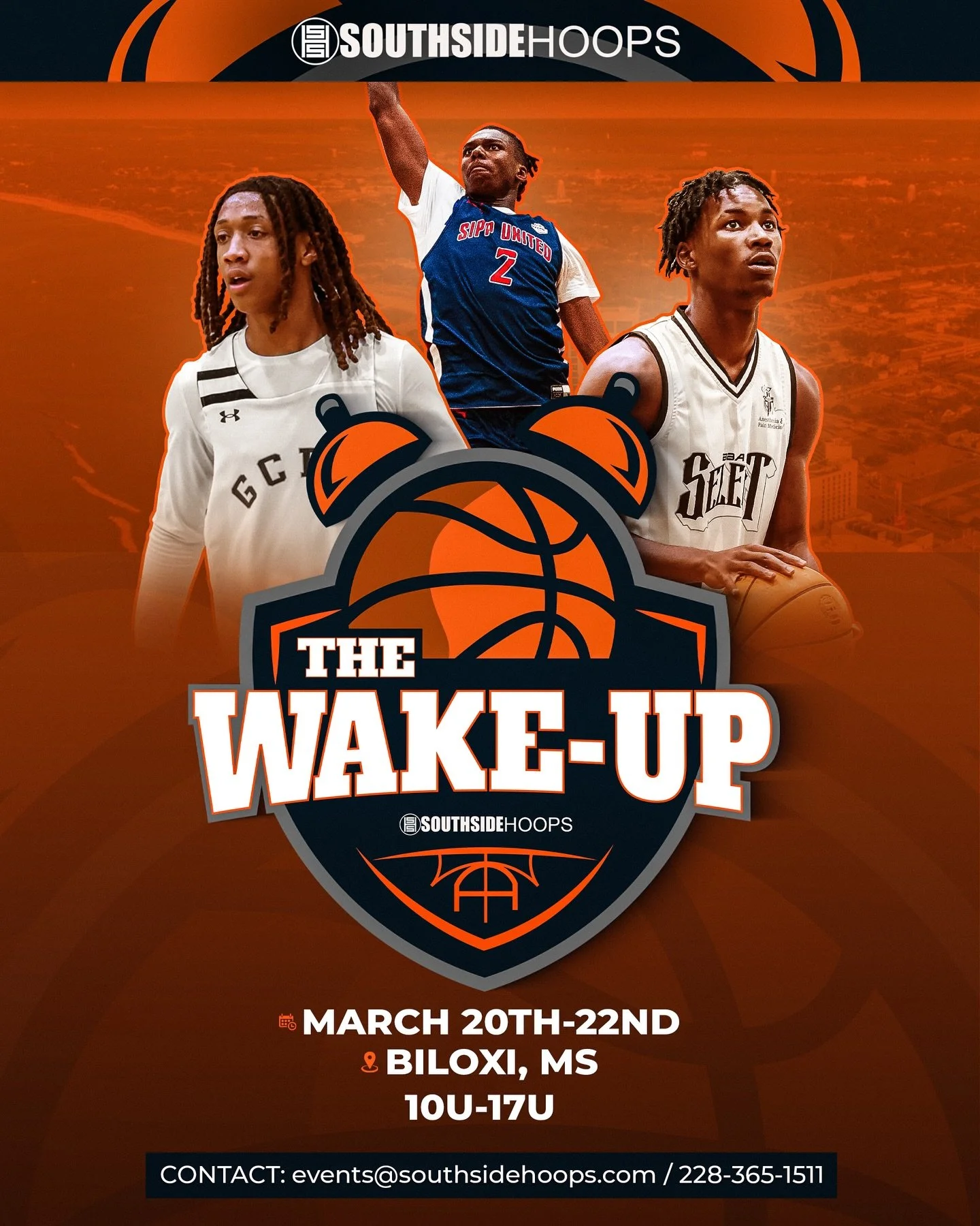 Elite competition is coming to Biloxi and it&rsquo;s right around the corner. Only a couple weeks left until we kick things off! 🔥⏰

Bring your squad and compete against some of the top programs in the region!

📅 March 20&ndash;22
📍 Biloxi, MS
🏀 