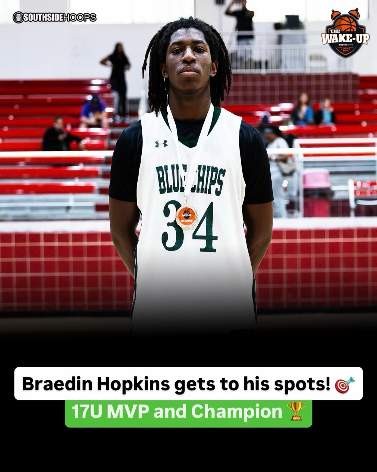 2027 Braedin Hopkins can create for himself and knock down tough shots! 🎯🔥