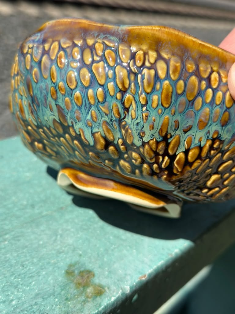 Texture Ceramic handbuilt bowl