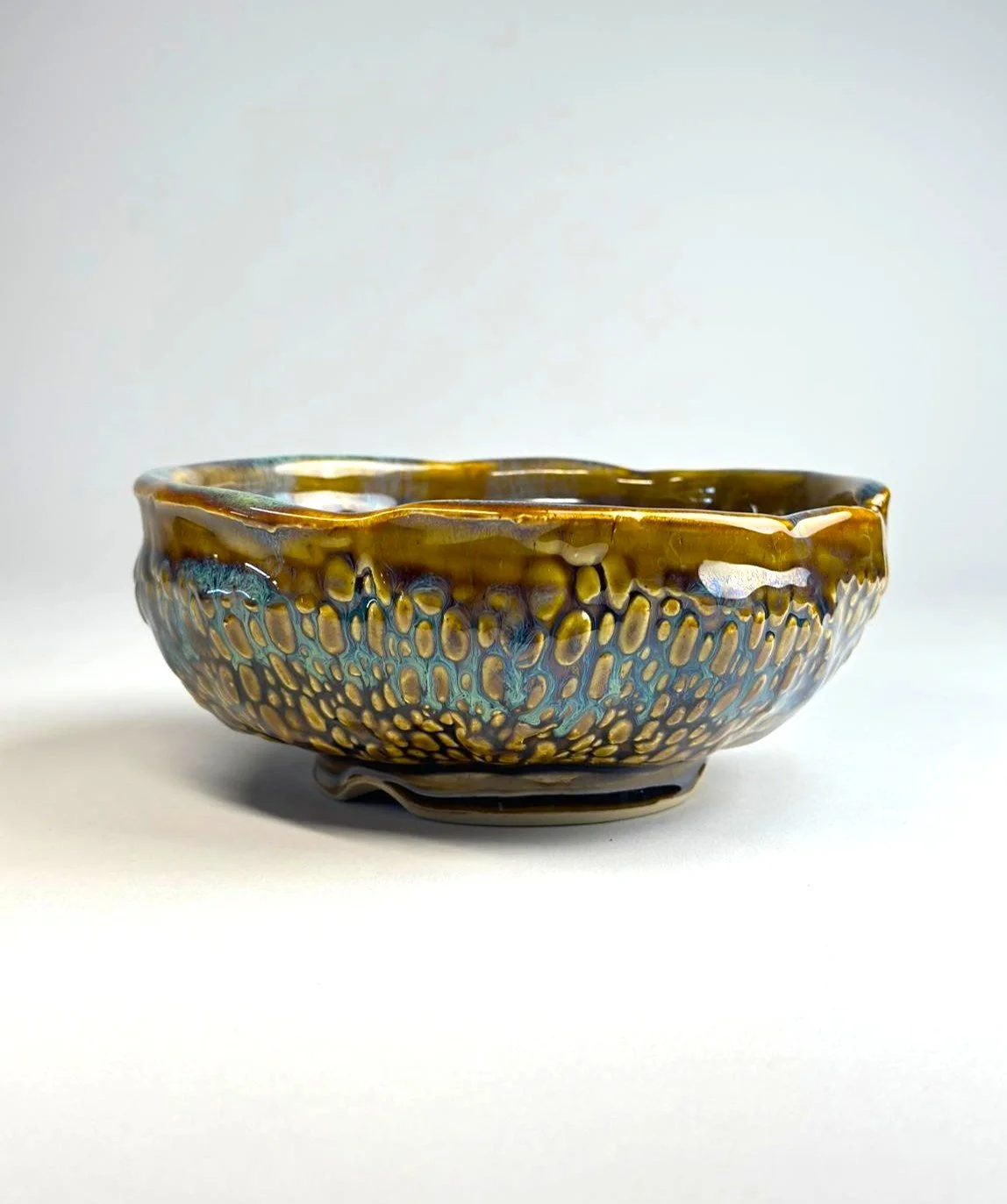 Ceramic handbuilt bowl