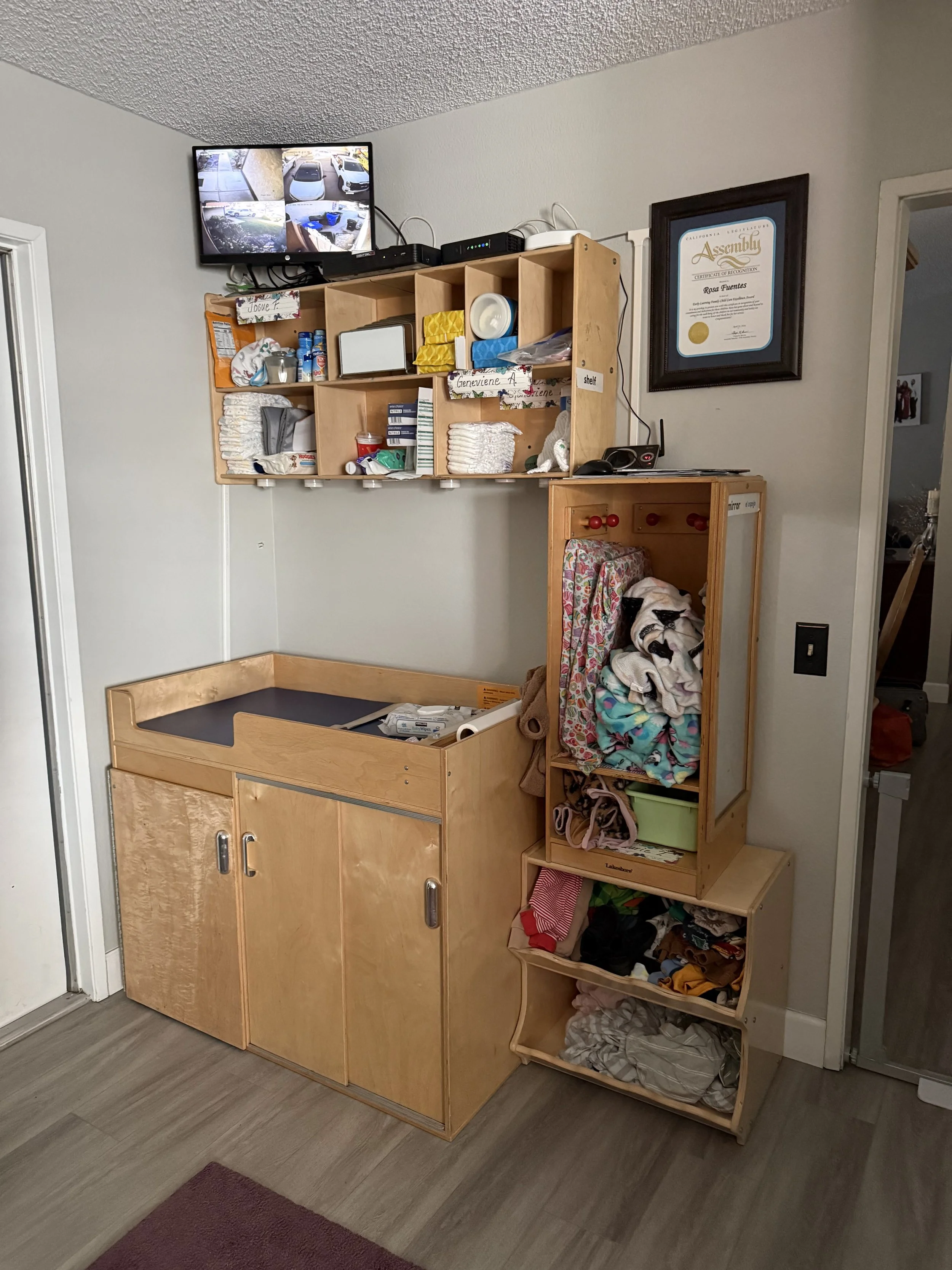 School drop off and pick up