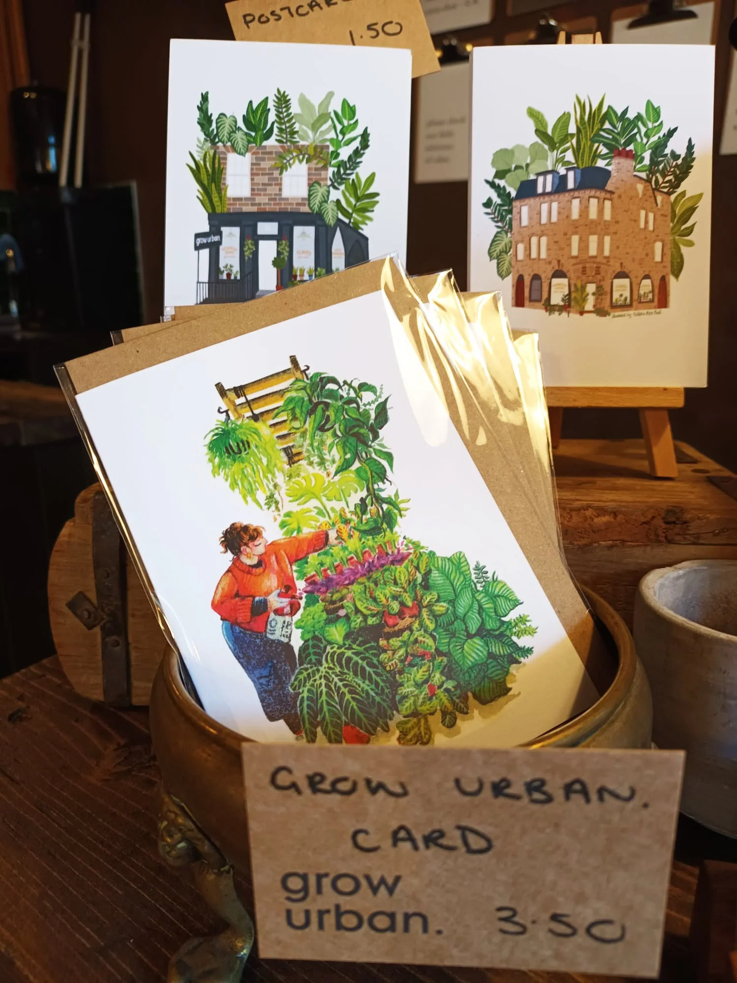 Grow Urban Greeting Card